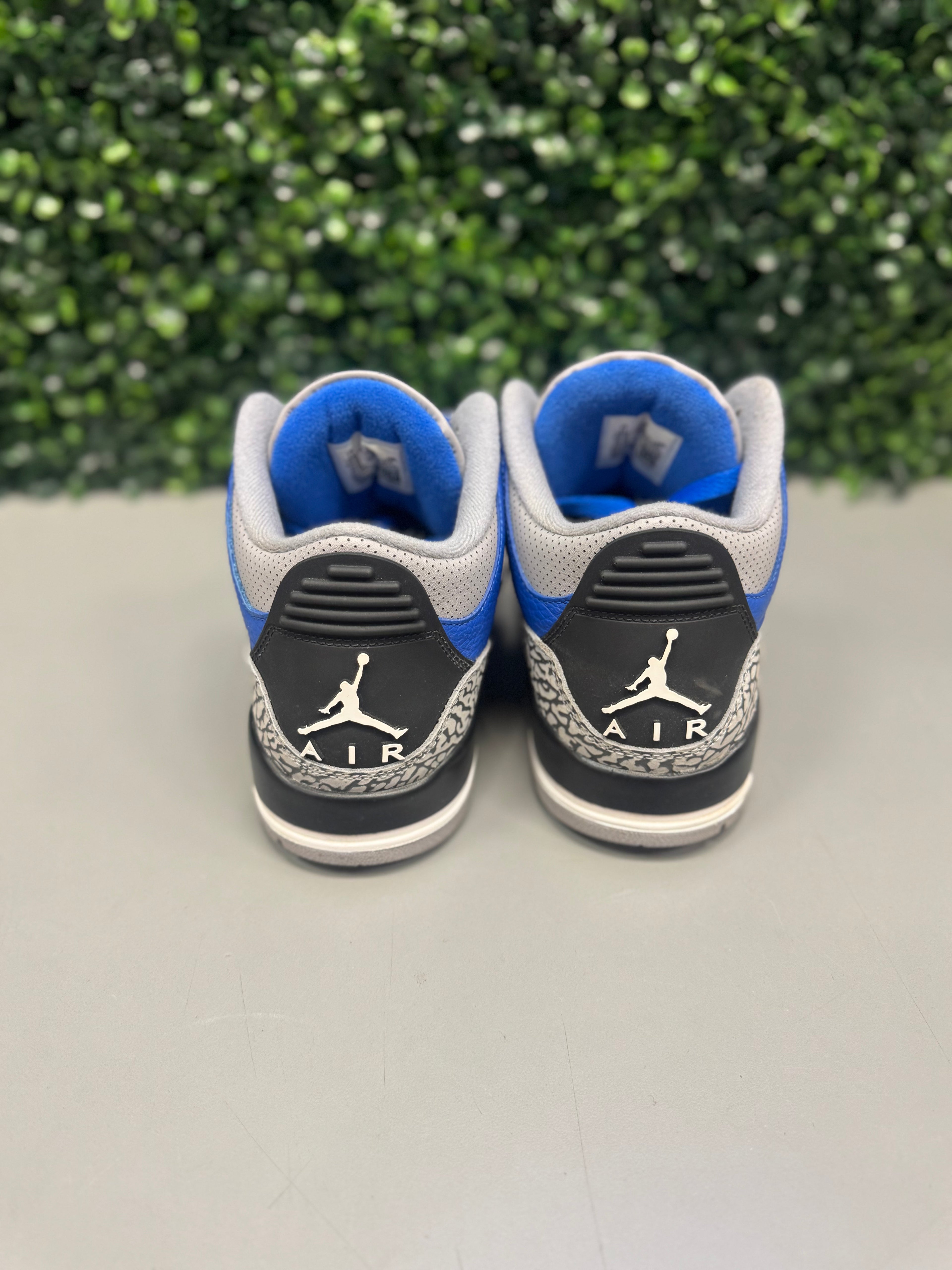 Jordan 3 "Royal Cement" Size 11 Preowned