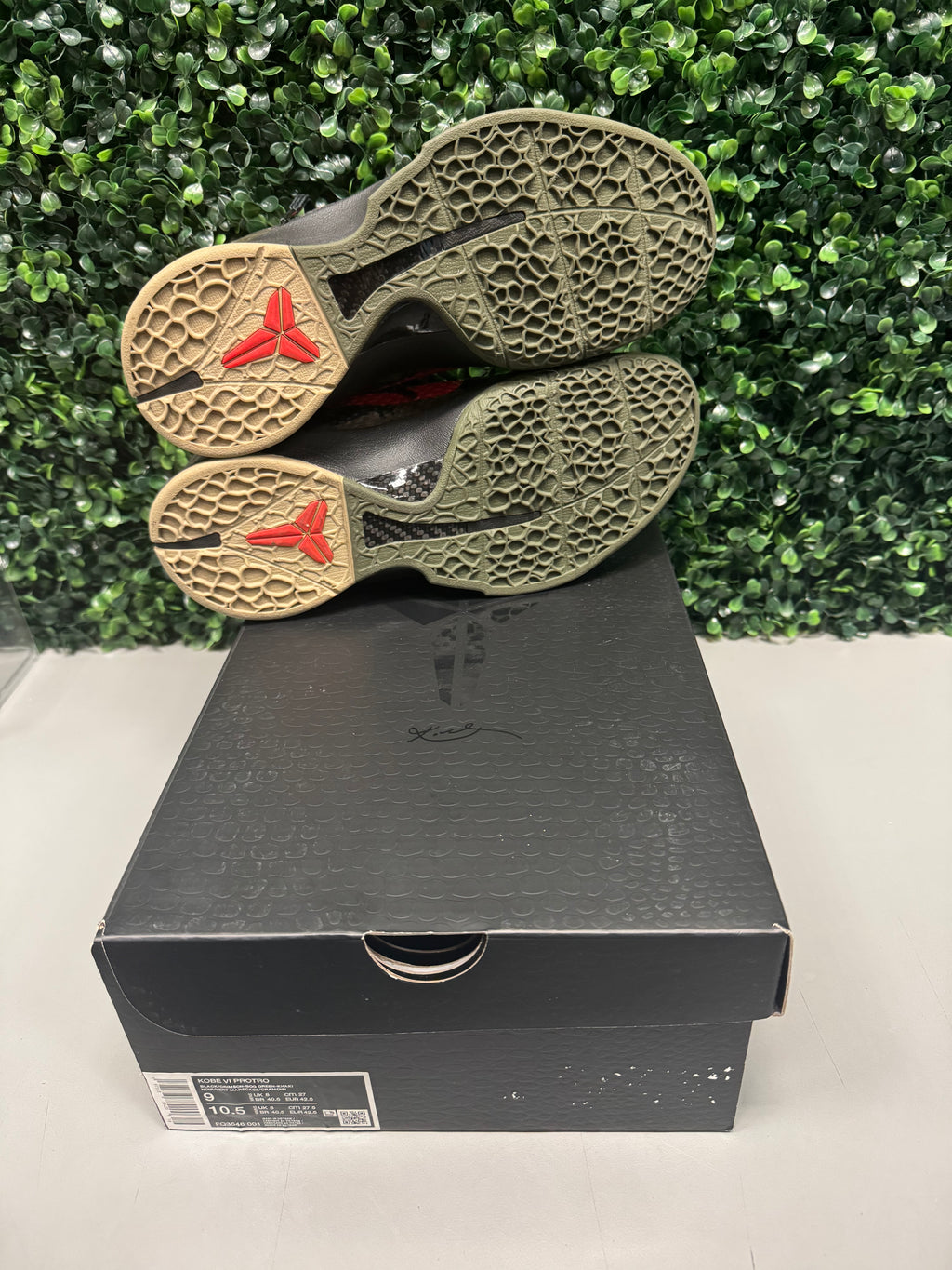 Nike Kobe 6 Protro "Italian Camo" Size 9 Preowned