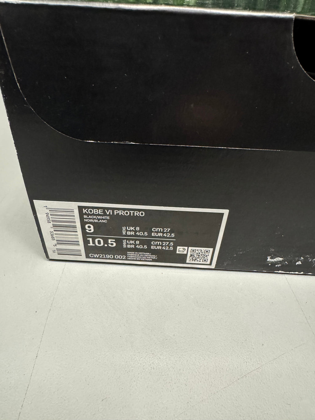 Nike Kobe 6 Protro "Mambacita Sweet 16" Size 9 Preowned