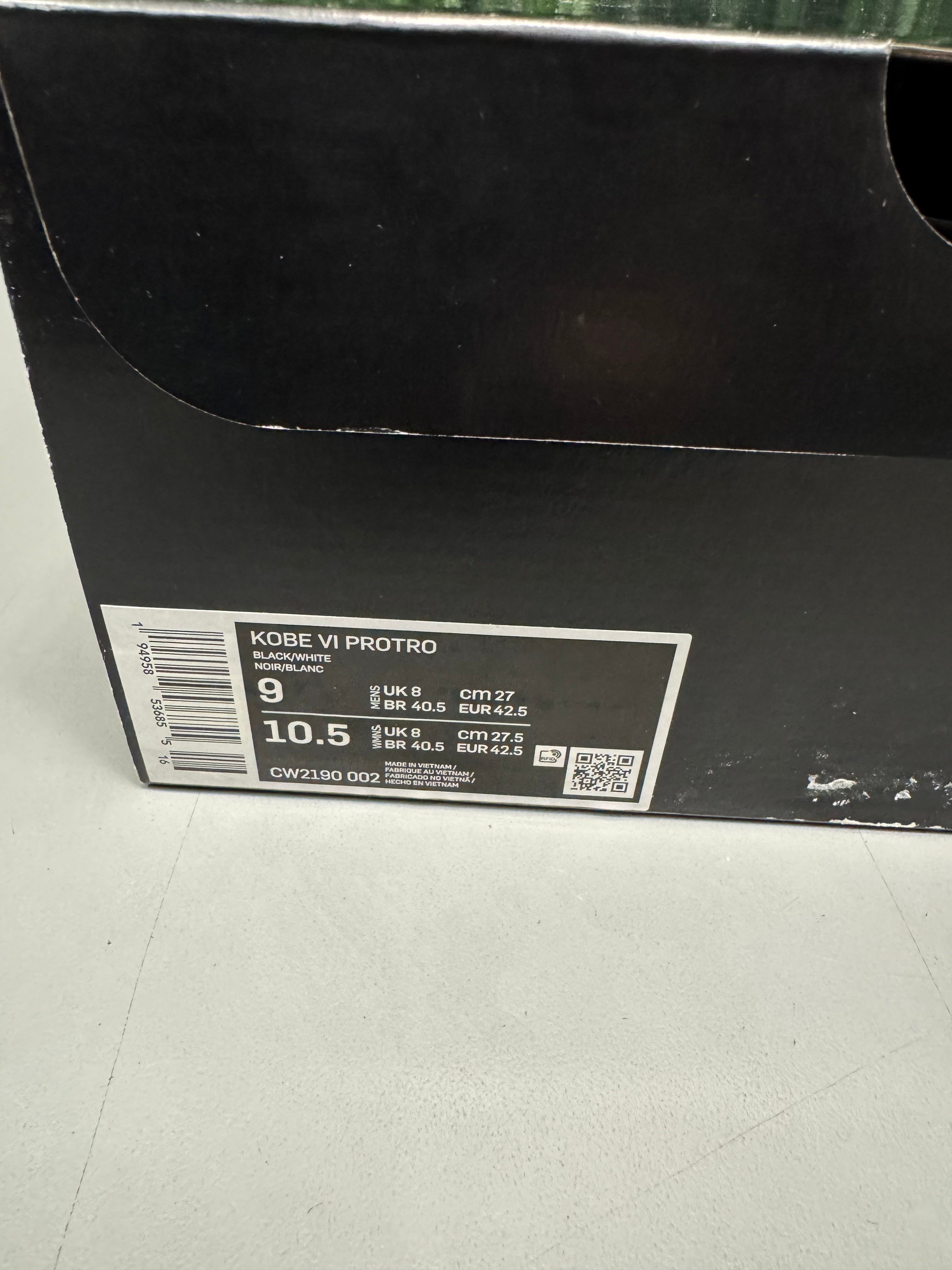 Nike Kobe 6 Protro "Mambacita Sweet 16" Size 9 Preowned