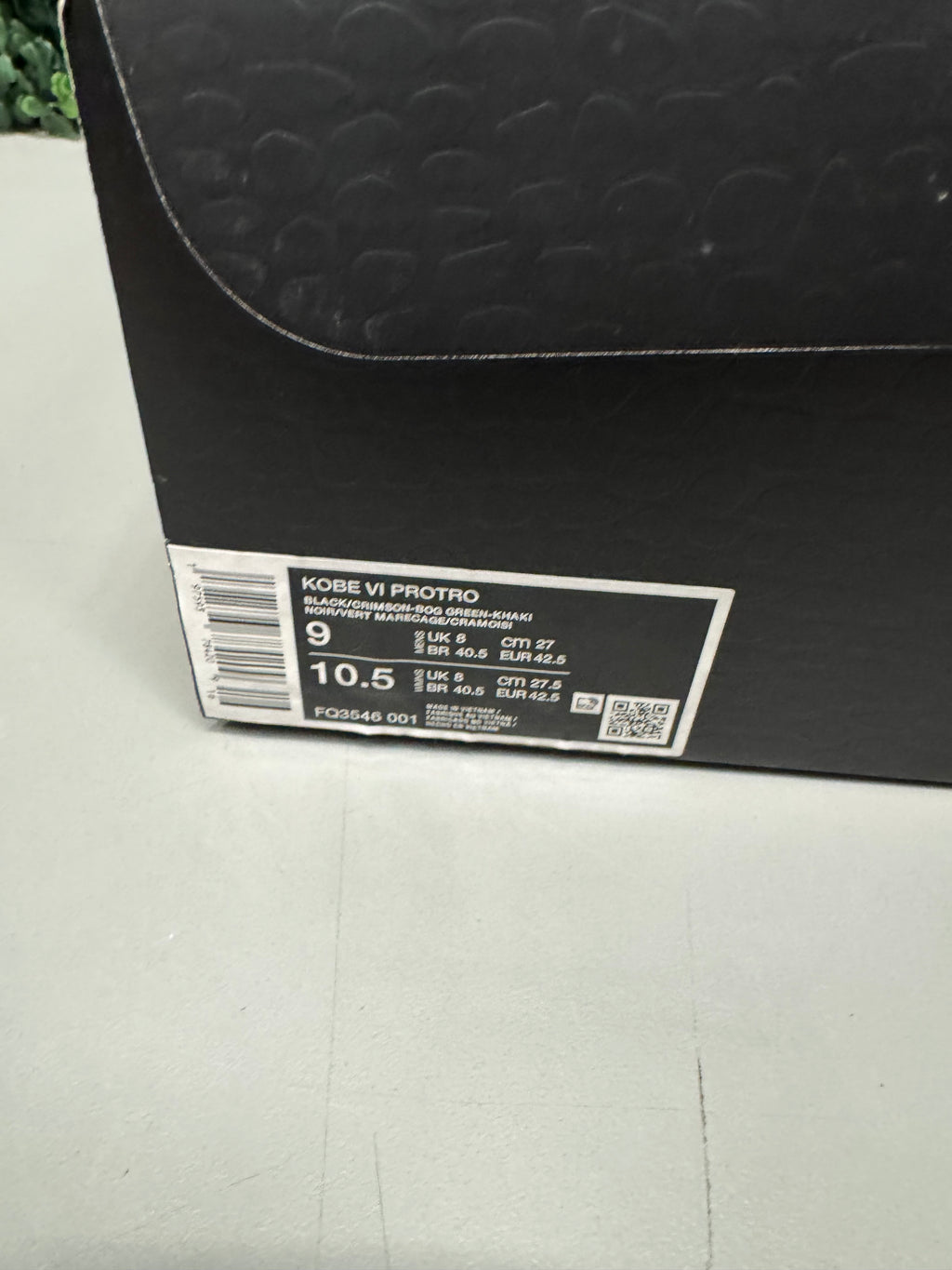 Nike Kobe 6 Protro "Italian Camo" Size 9 Preowned