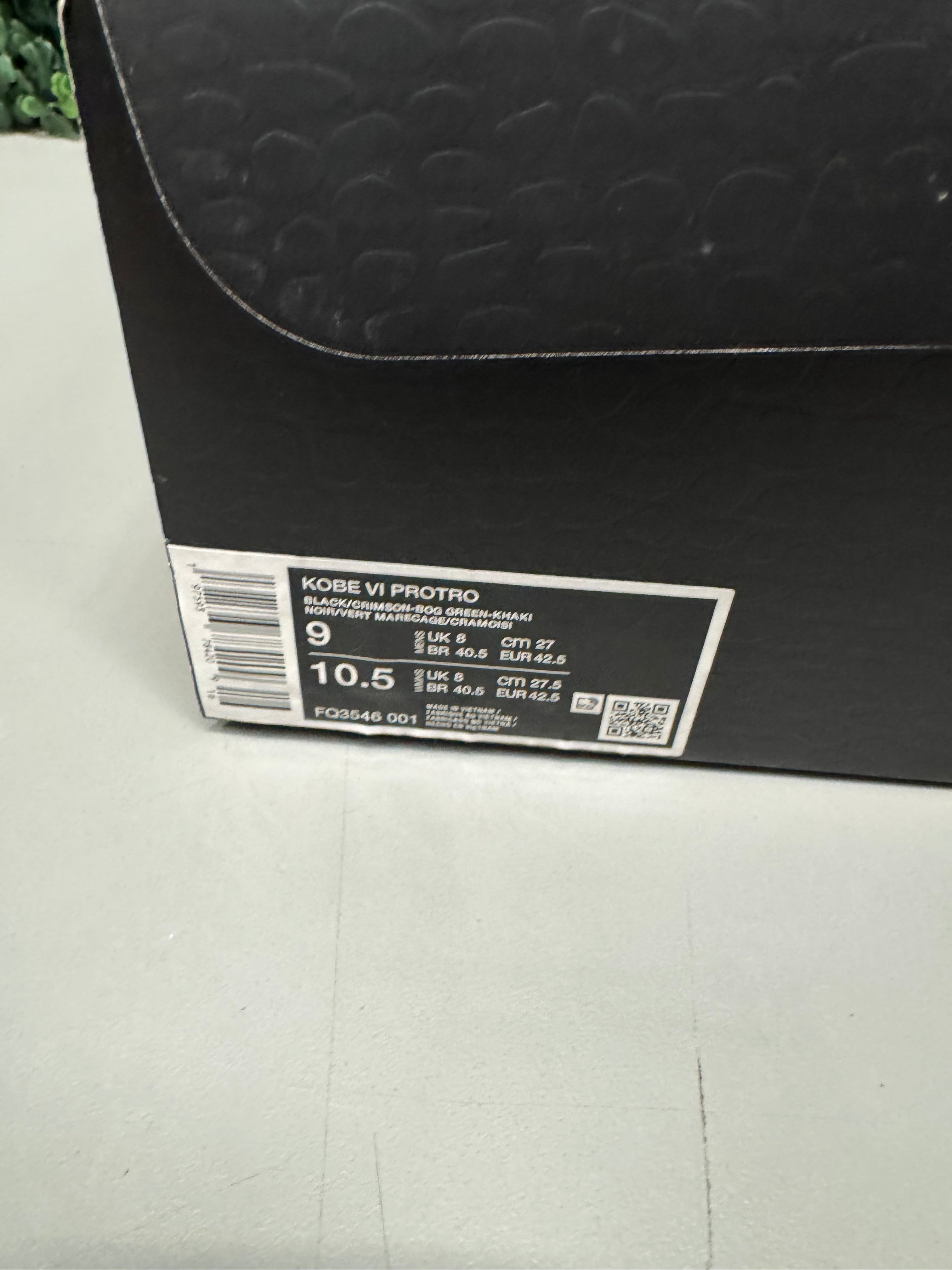 Nike Kobe 6 Protro "Italian Camo" Size 9 Preowned