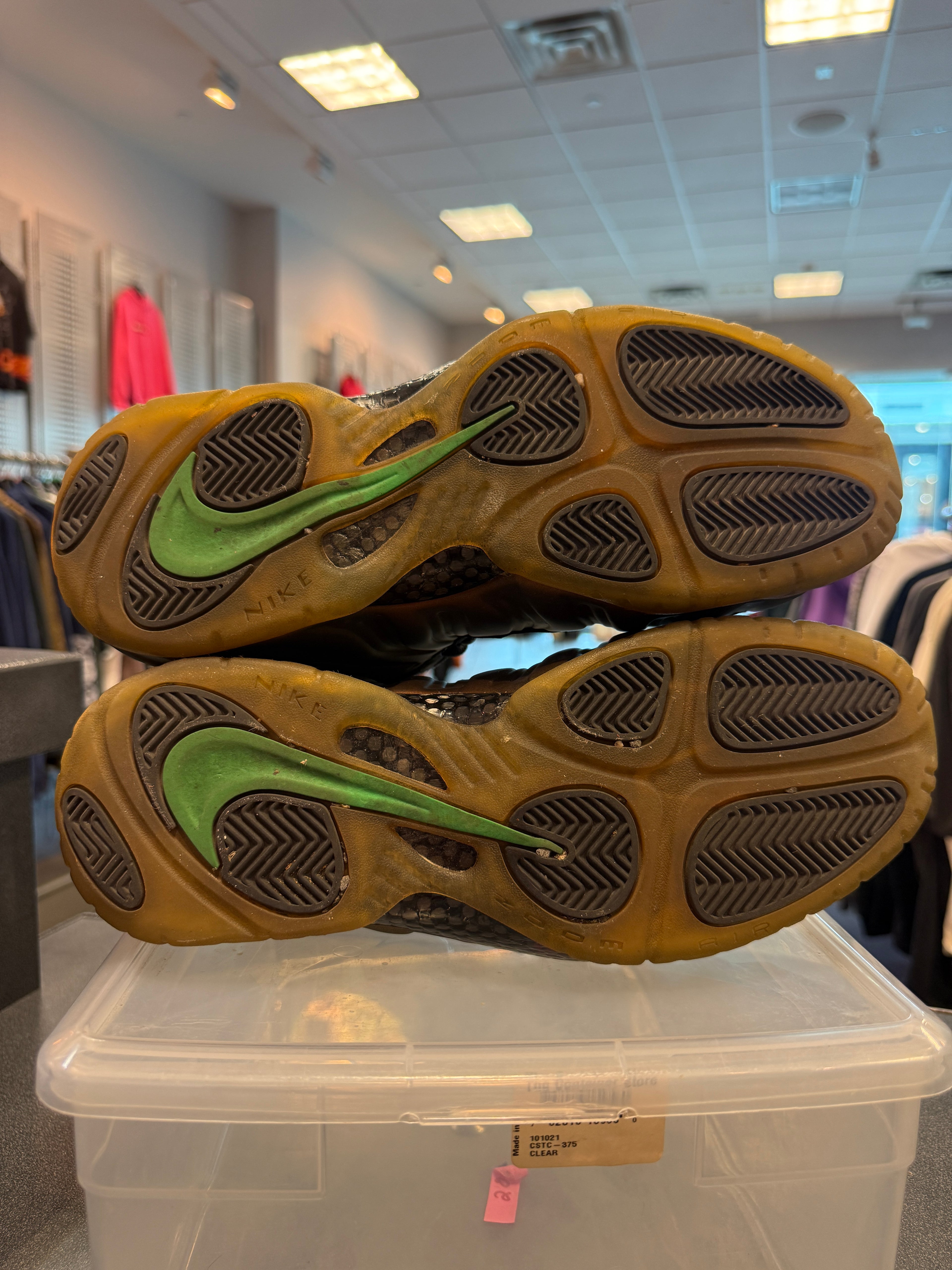 Nike Air Foamposite Pro 'Gym Green' Size 10 Preowned