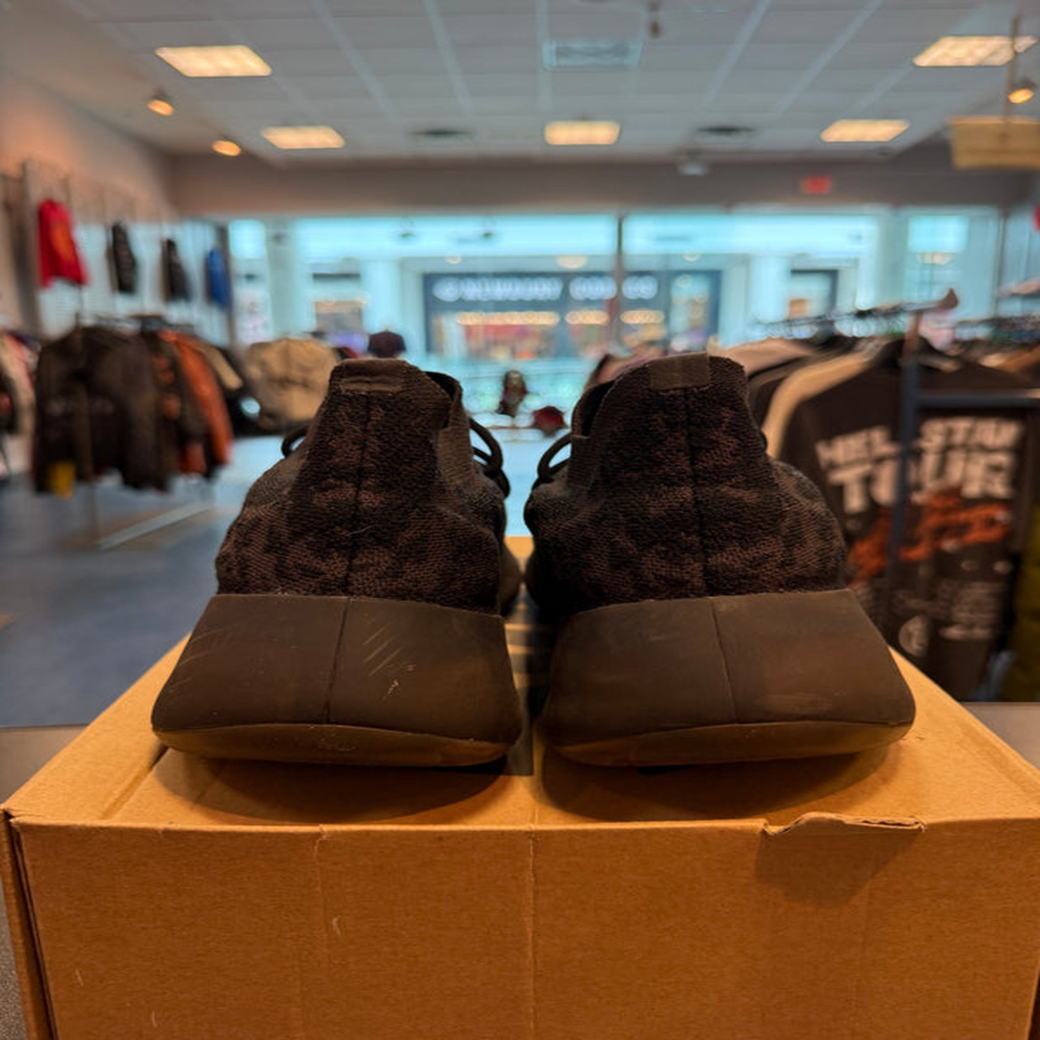 adidas Yeezy Boost 380 'Onyx' Size 10 Preowned