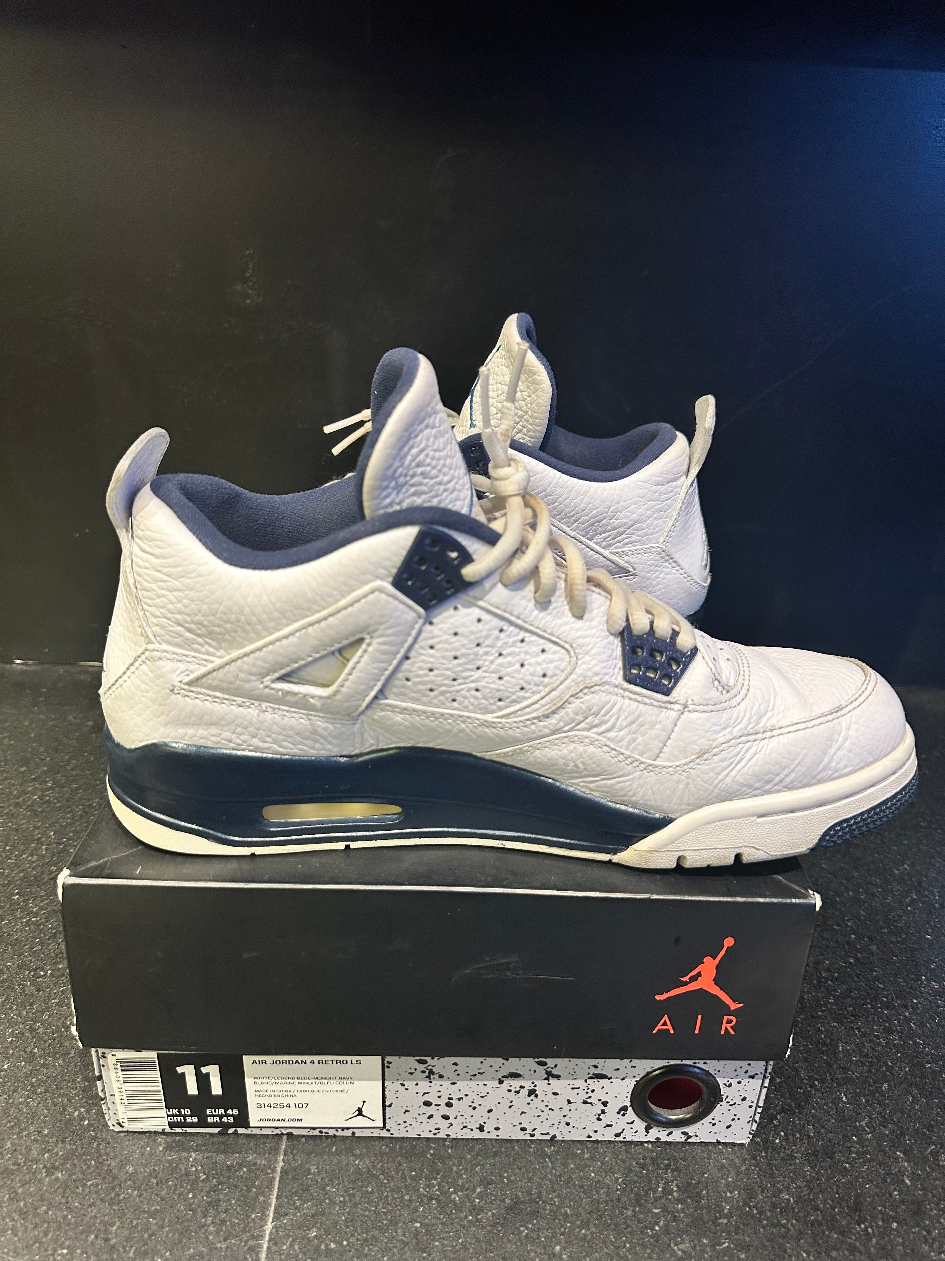 Jordan Retro 4 "Columbia" Preowned