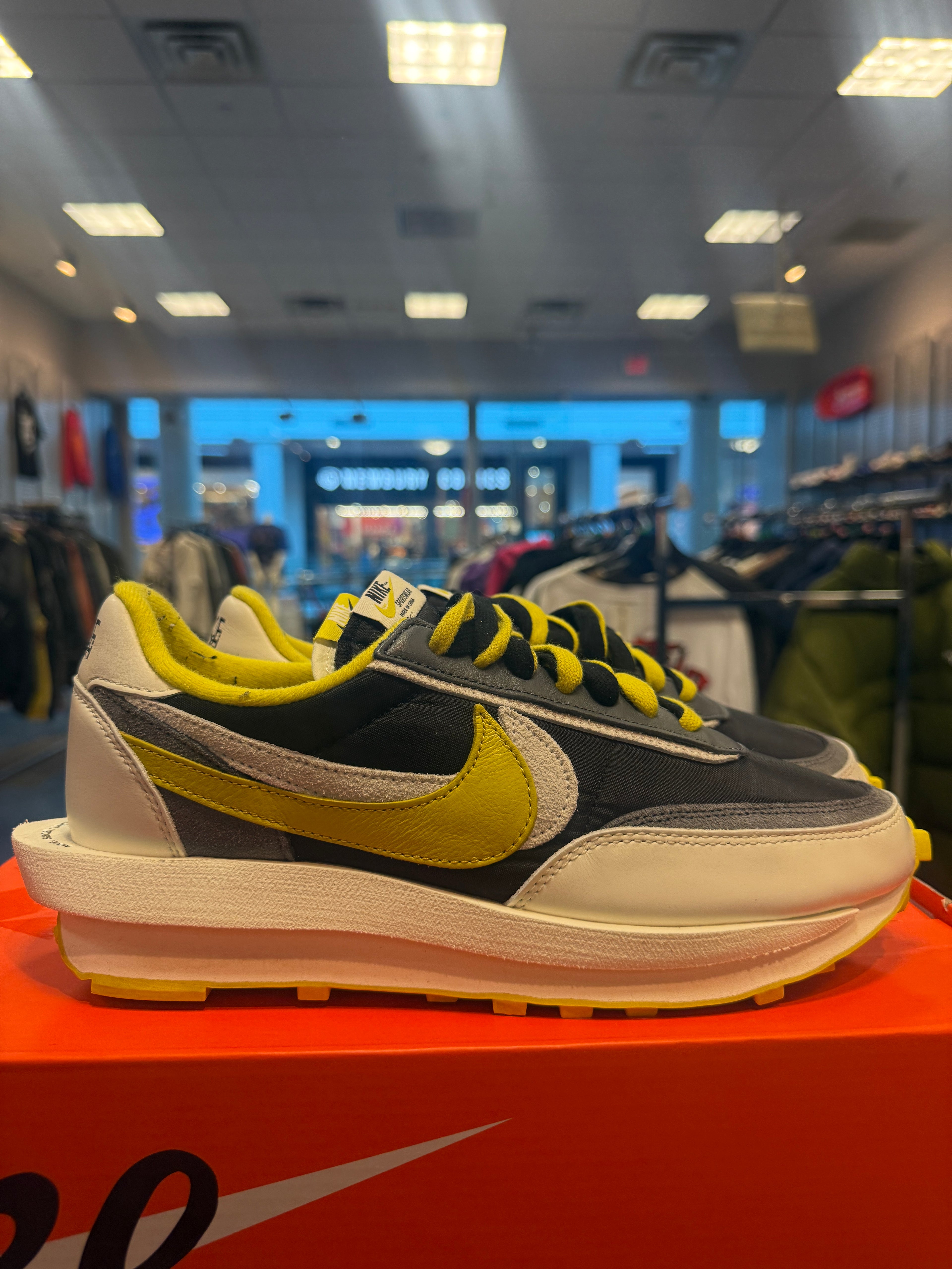 Nike LD Waffle sacai Undercover Black Bright Citron Size 10.5 Preowned