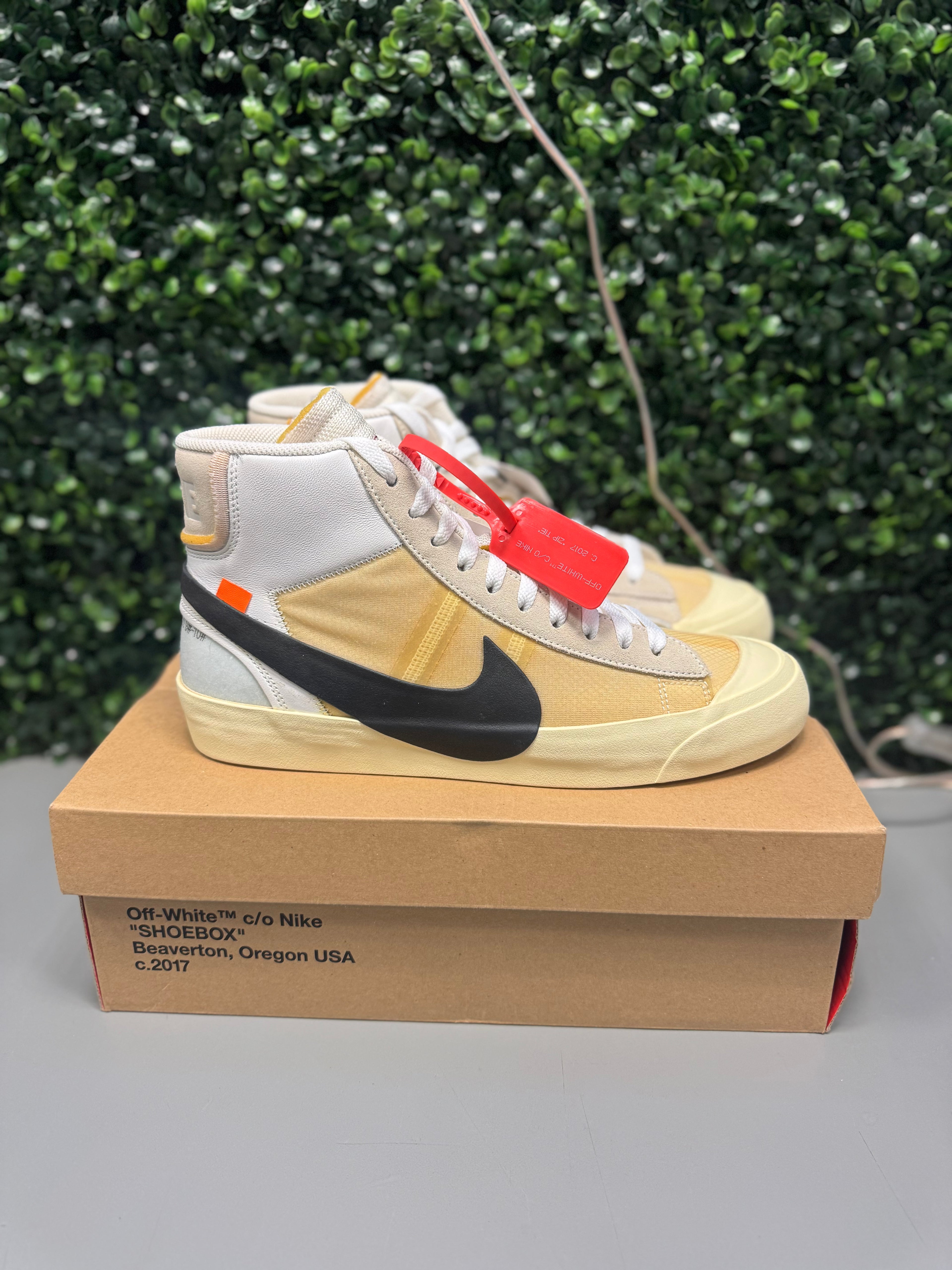 Nike Blazer Mid X Off-White "The Ten" Size 10 Brand New