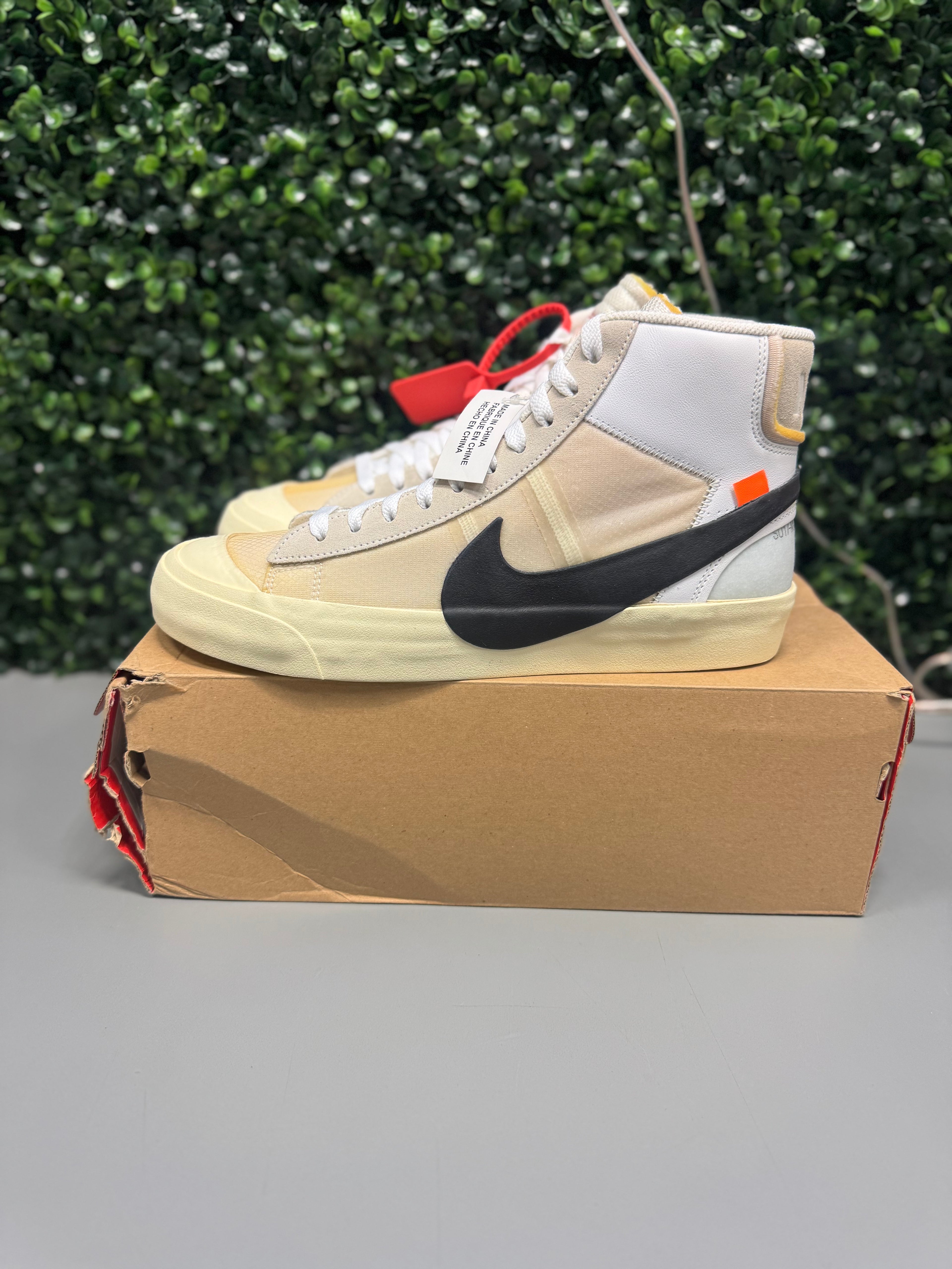 Nike Blazer Mid X Off-White "The Ten" Size 10 Brand New