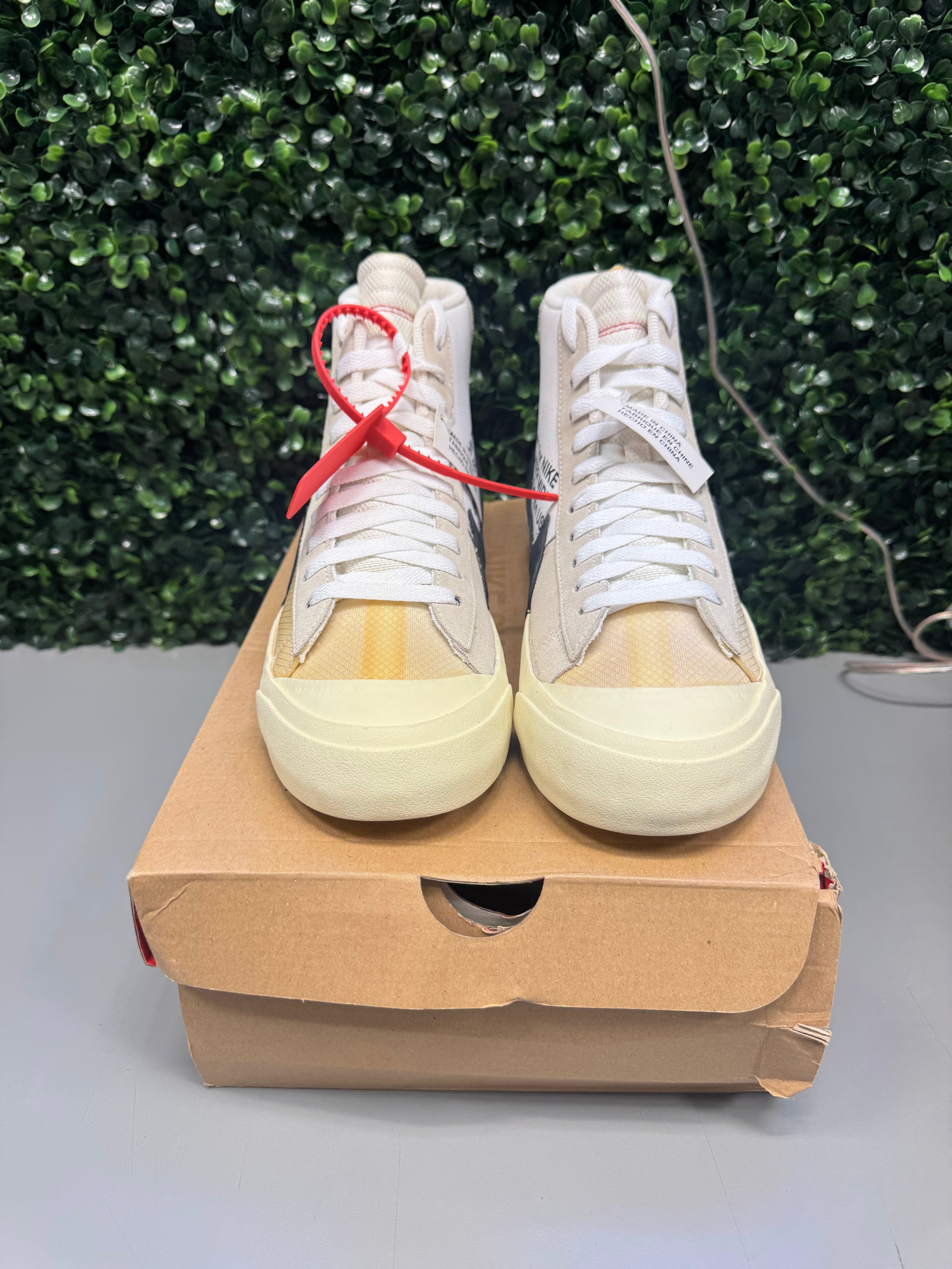 Nike Blazer Mid X Off-White "The Ten" Size 10 Brand New