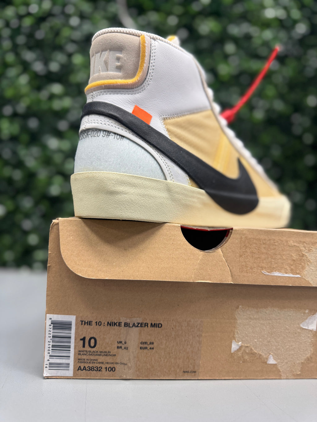 Nike Blazer Mid X Off-White "The Ten" Size 10 Brand New
