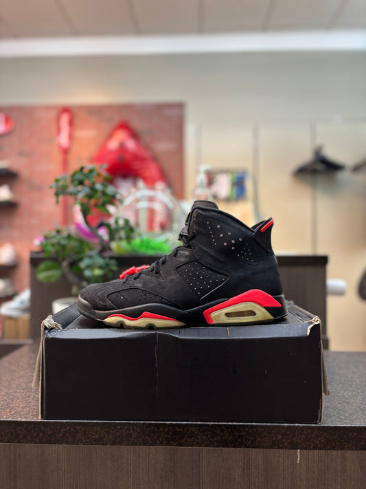 Jordan 6 "Infrared Black" (2014) Size 11 Pre Owned