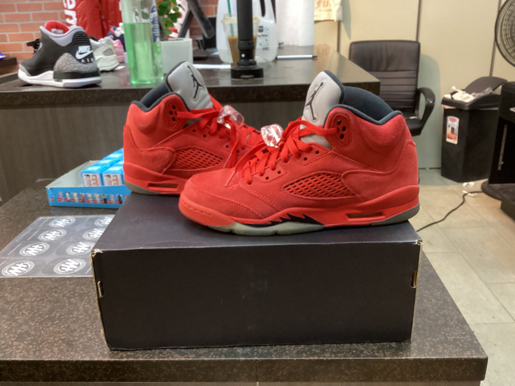 Air Jordan 5 " Red Suede" Preowned