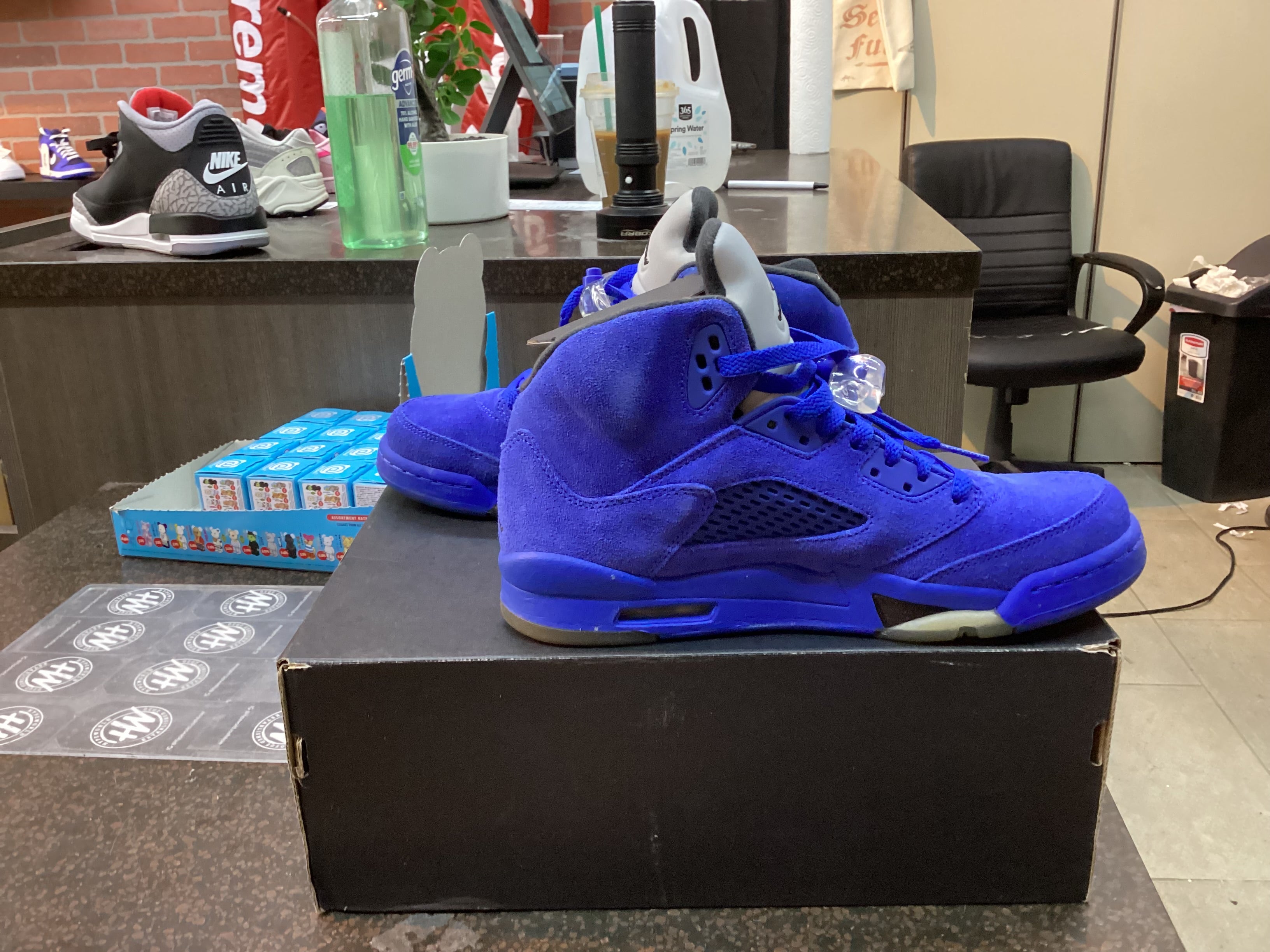Air Jordan 5 "Blue Suede" Preowned