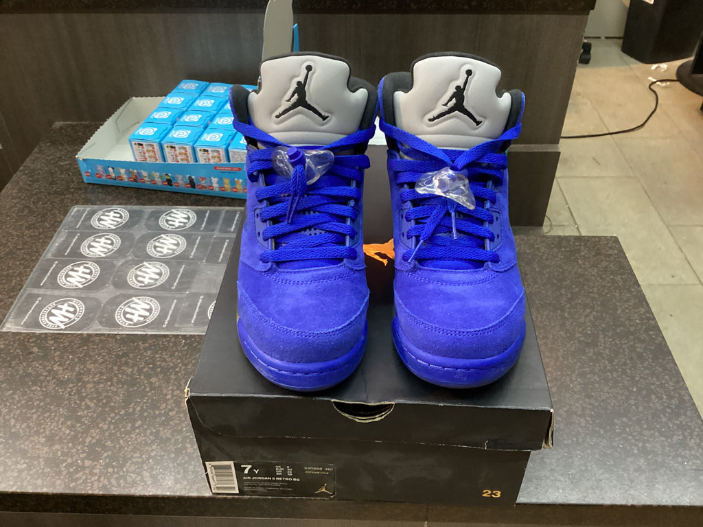 Air Jordan 5 "Blue Suede" Preowned