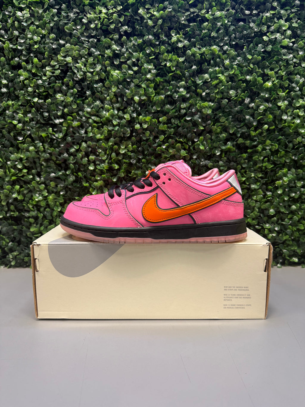 Nike SB Dunk Low The Powerpuff Girls "Blossom" Size 7.5 Preowned