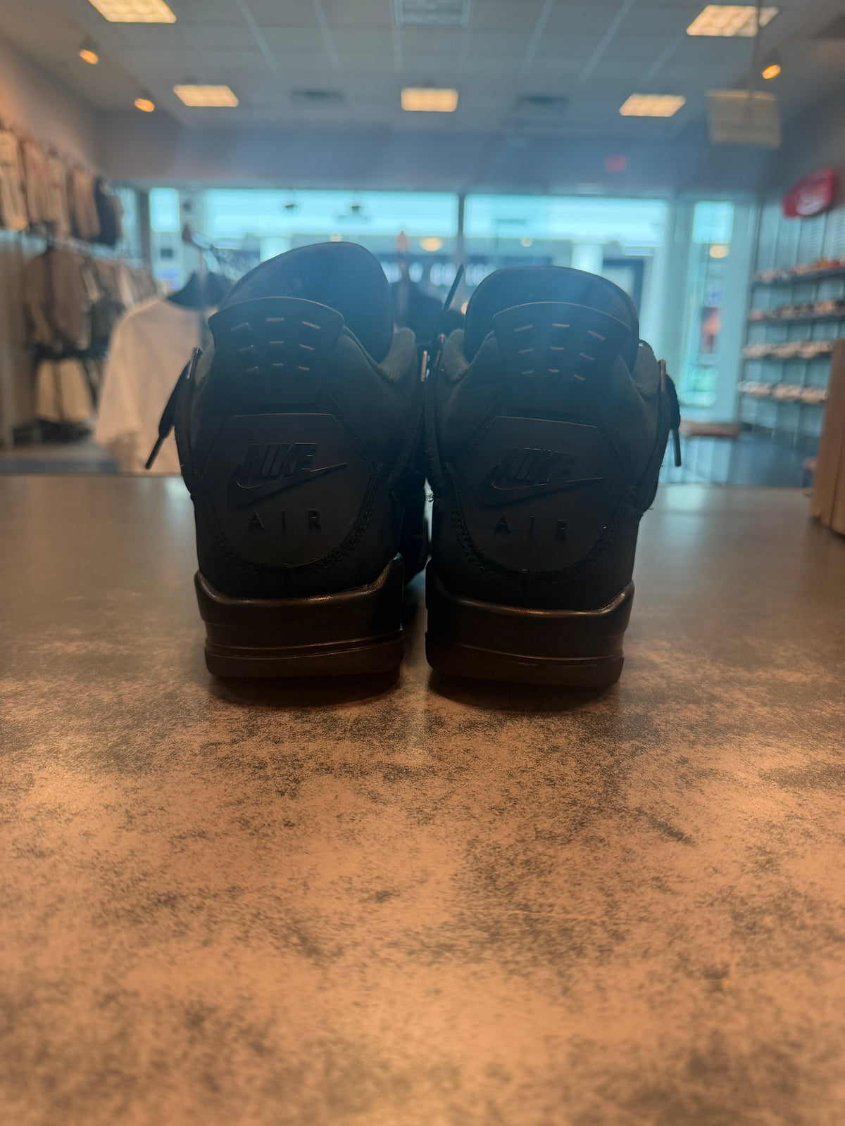 Jordan 4 Retro Black Cat (2025) (GS) Size 6.5Y Preowned (No Box)