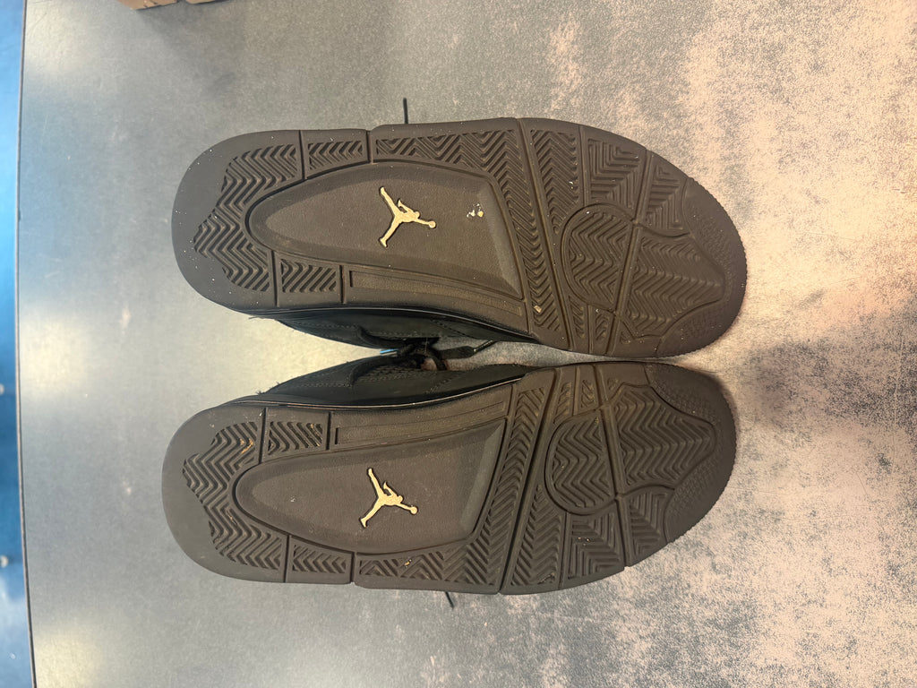 Jordan 4 Retro Black Cat (2025) (GS) Size 6.5Y Preowned (No Box)