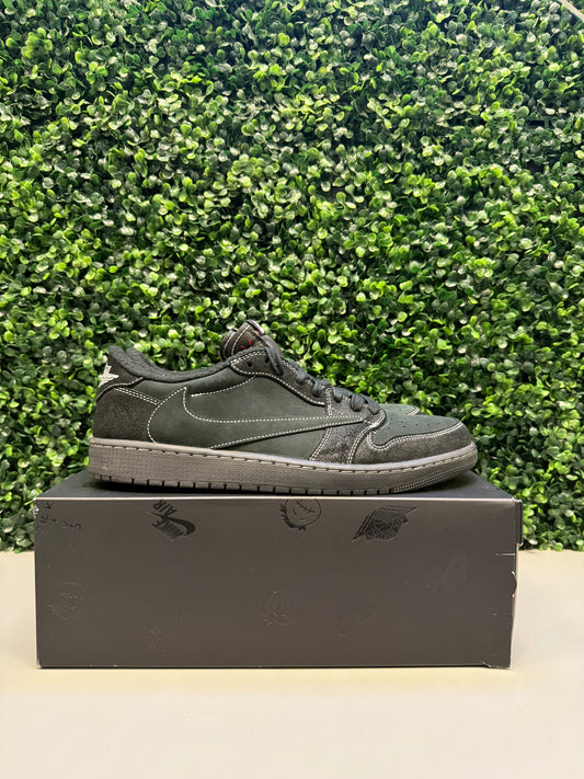 Jordan 1 Retro Low OG SP Travis Scott "Black Phantom" size 12.5
