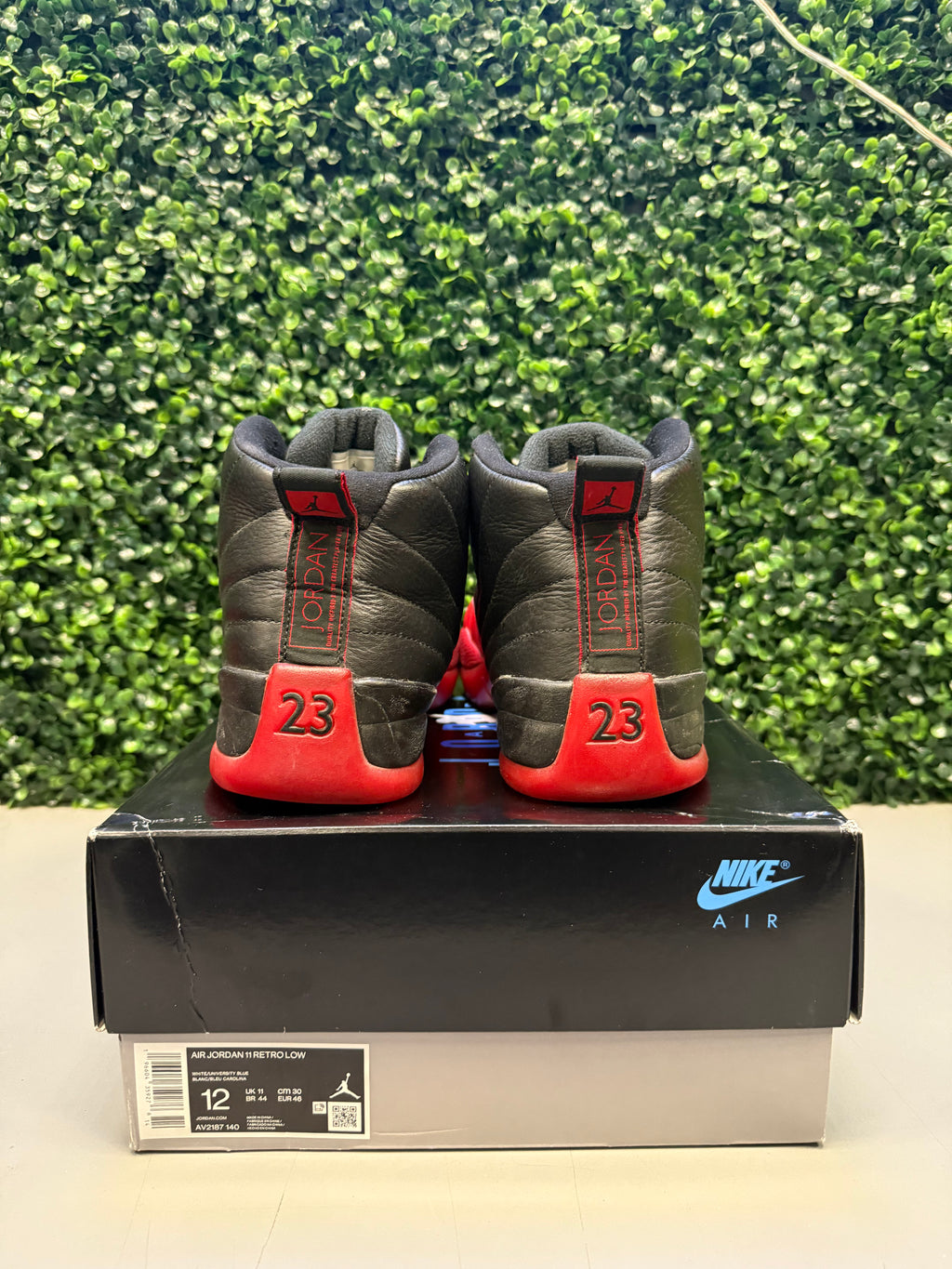 Jordan 12 "Flu Game" Size 11 Preowned
