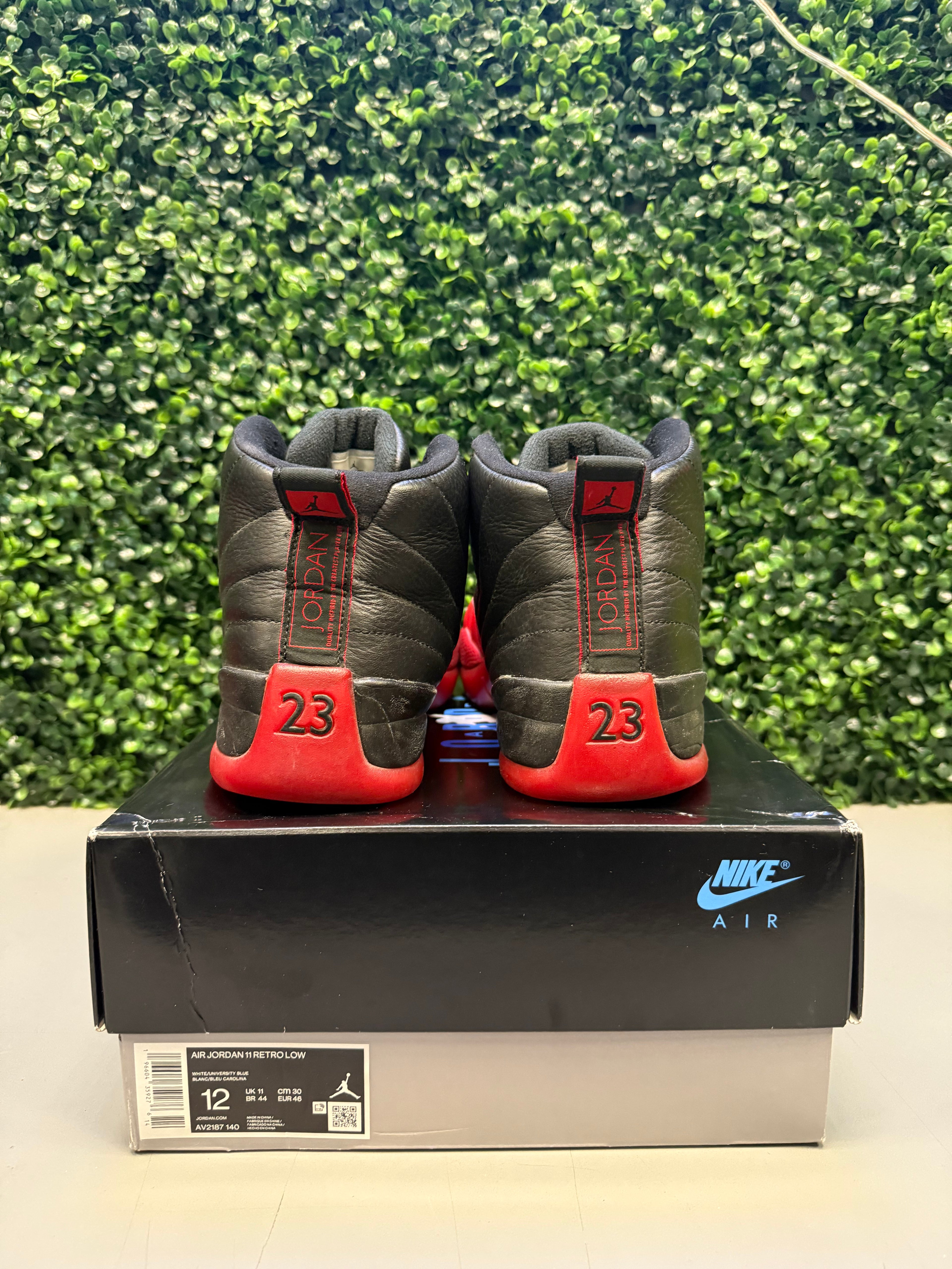 Jordan 12 "Flu Game" Size 11 Preowned