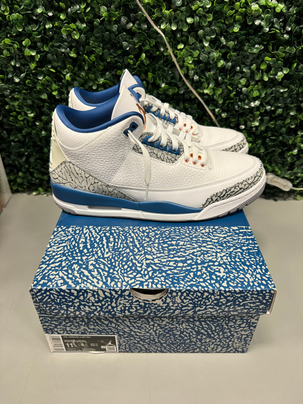 Jordan 3 "Wizards" Size 11 Preowned