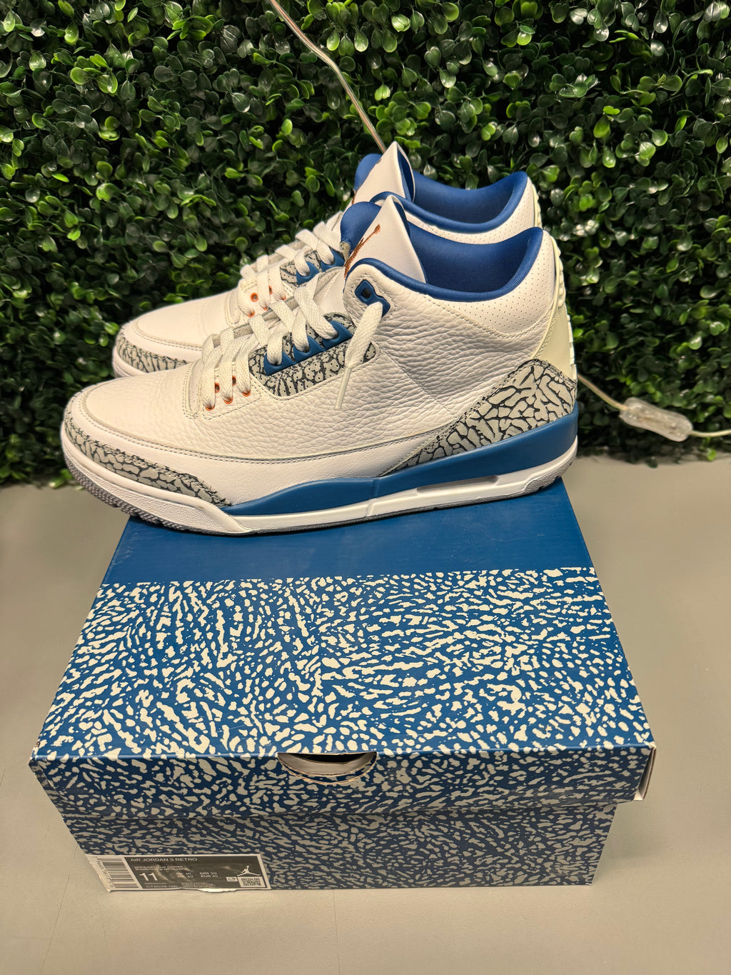 Jordan 3 "Wizards" Size 11 Preowned