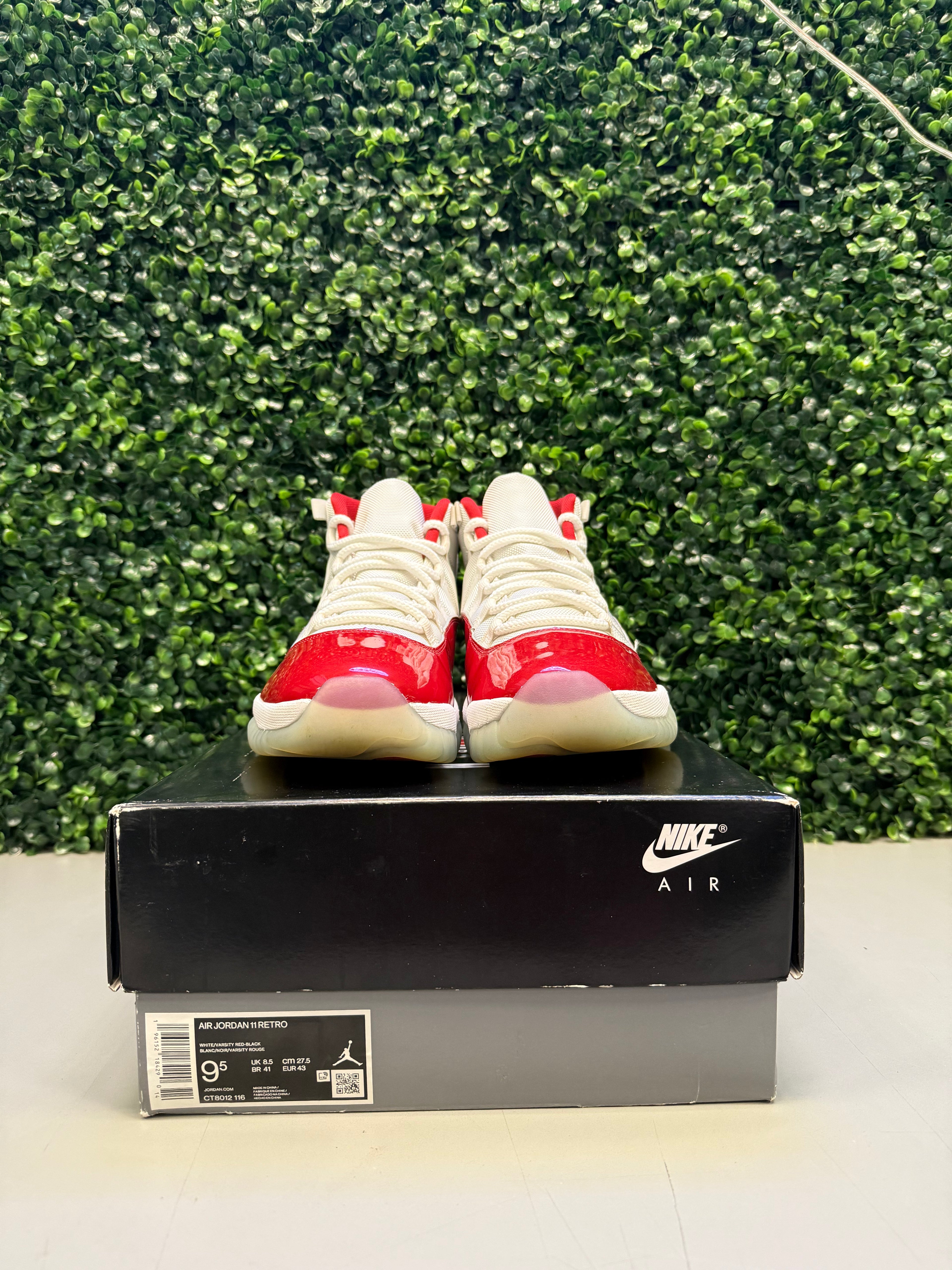 Jordan 11 Retro "Cherry" Size 9.5 Preowned