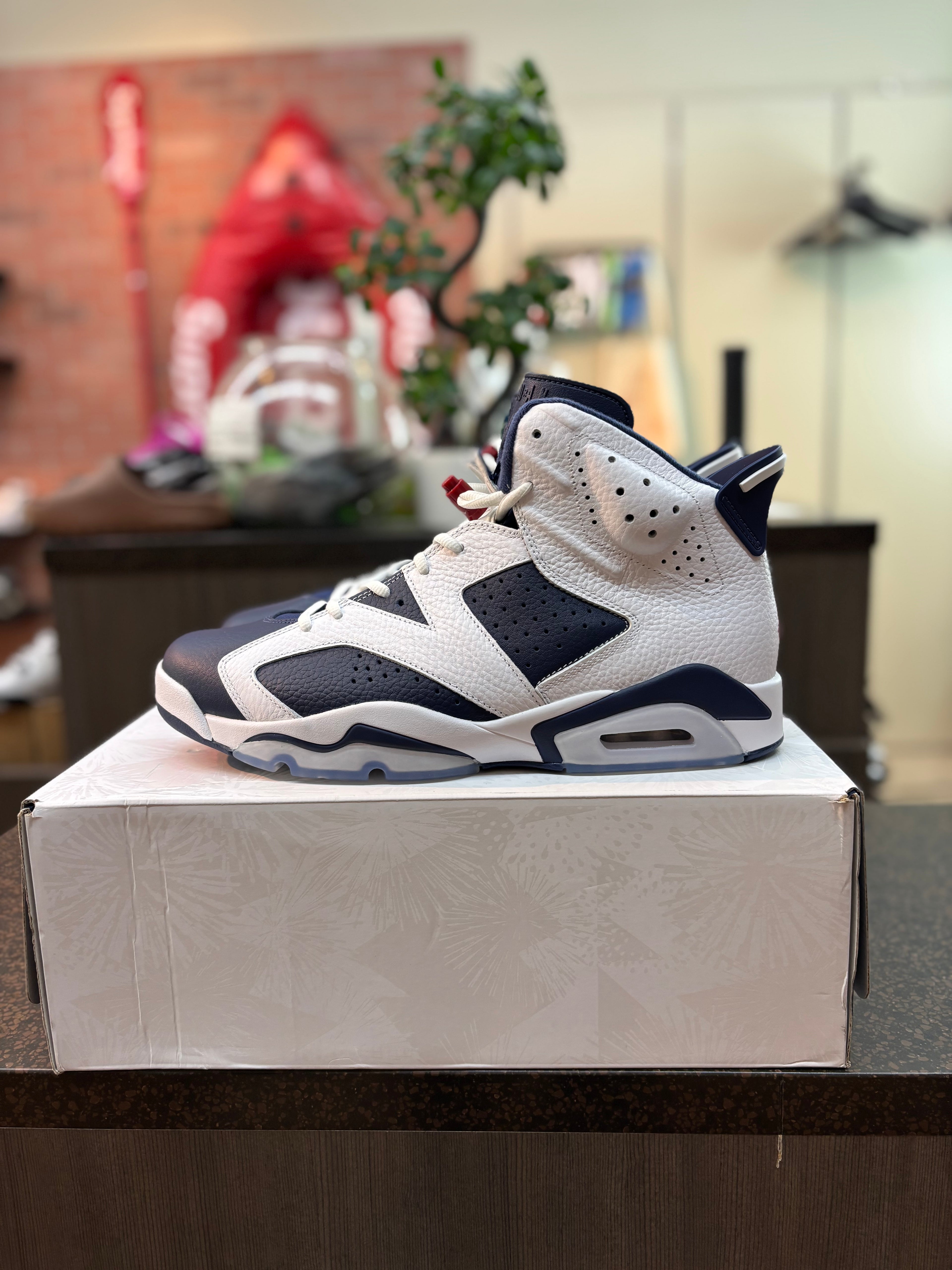 Jordan 6 "Olympic" Size 12 Brand New *Discoloration*