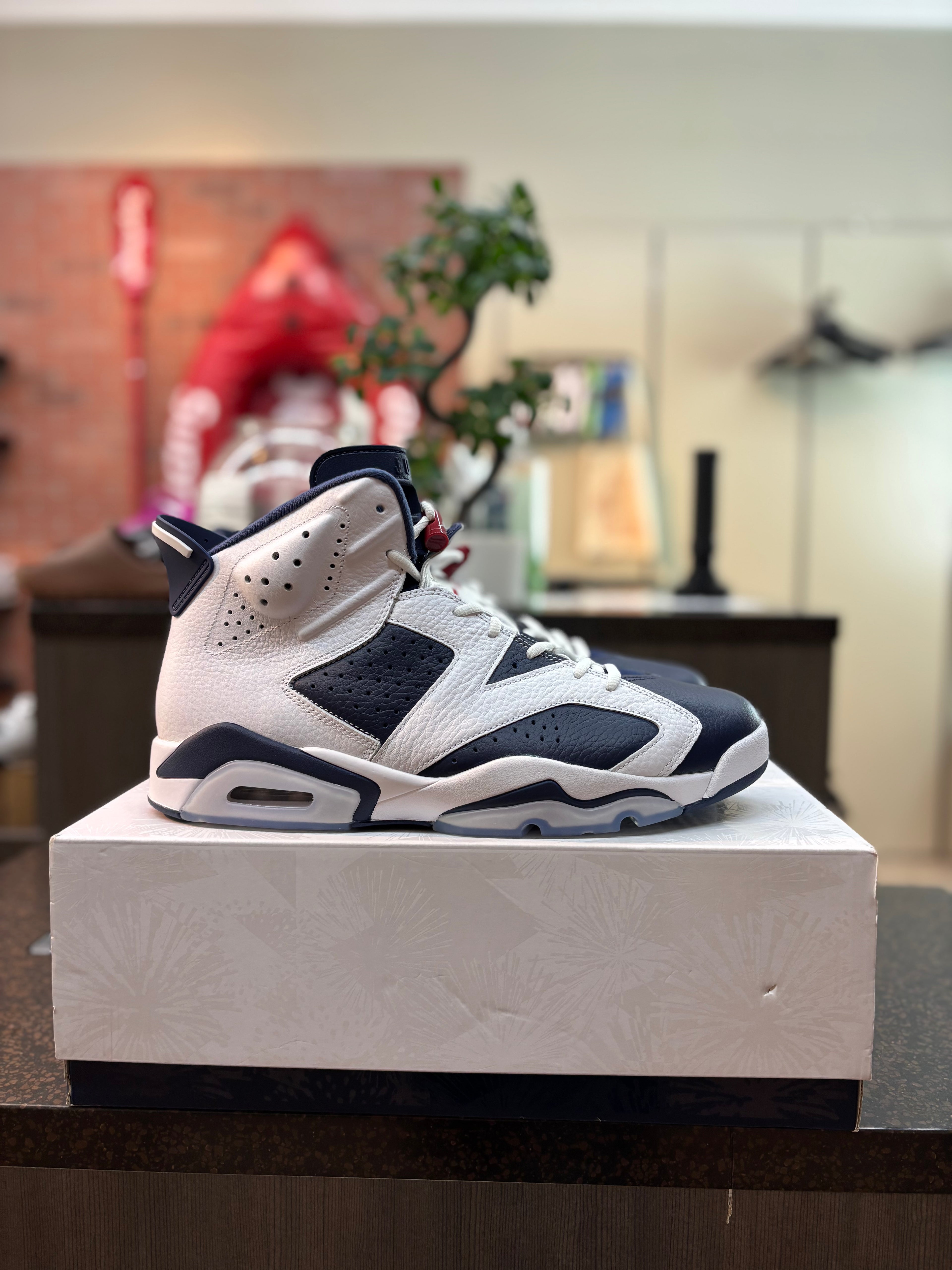 Jordan 6 "Olympic" Size 12 Brand New *Discoloration*