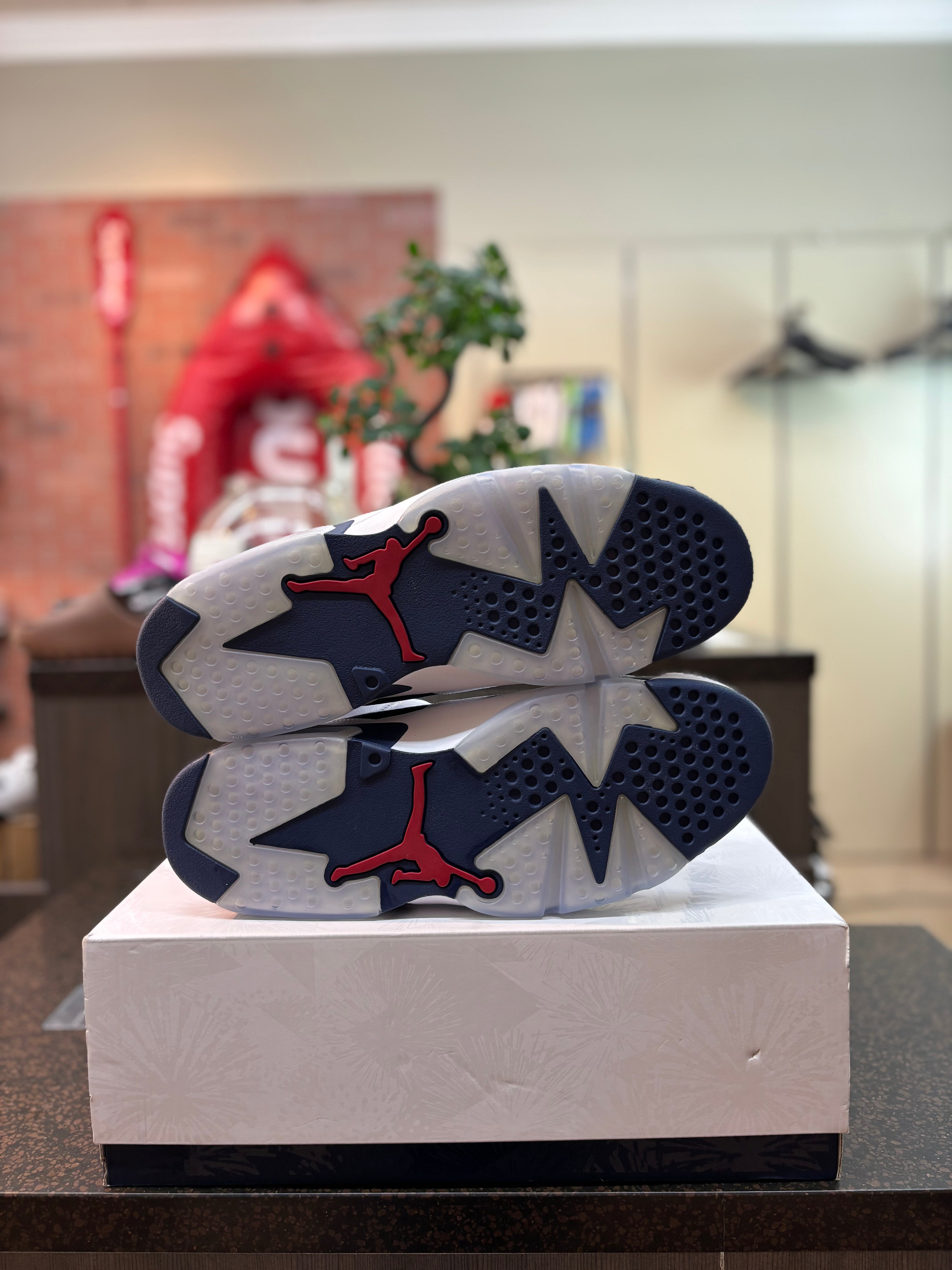 Jordan 6 "Olympic" Size 12 Brand New *Discoloration*