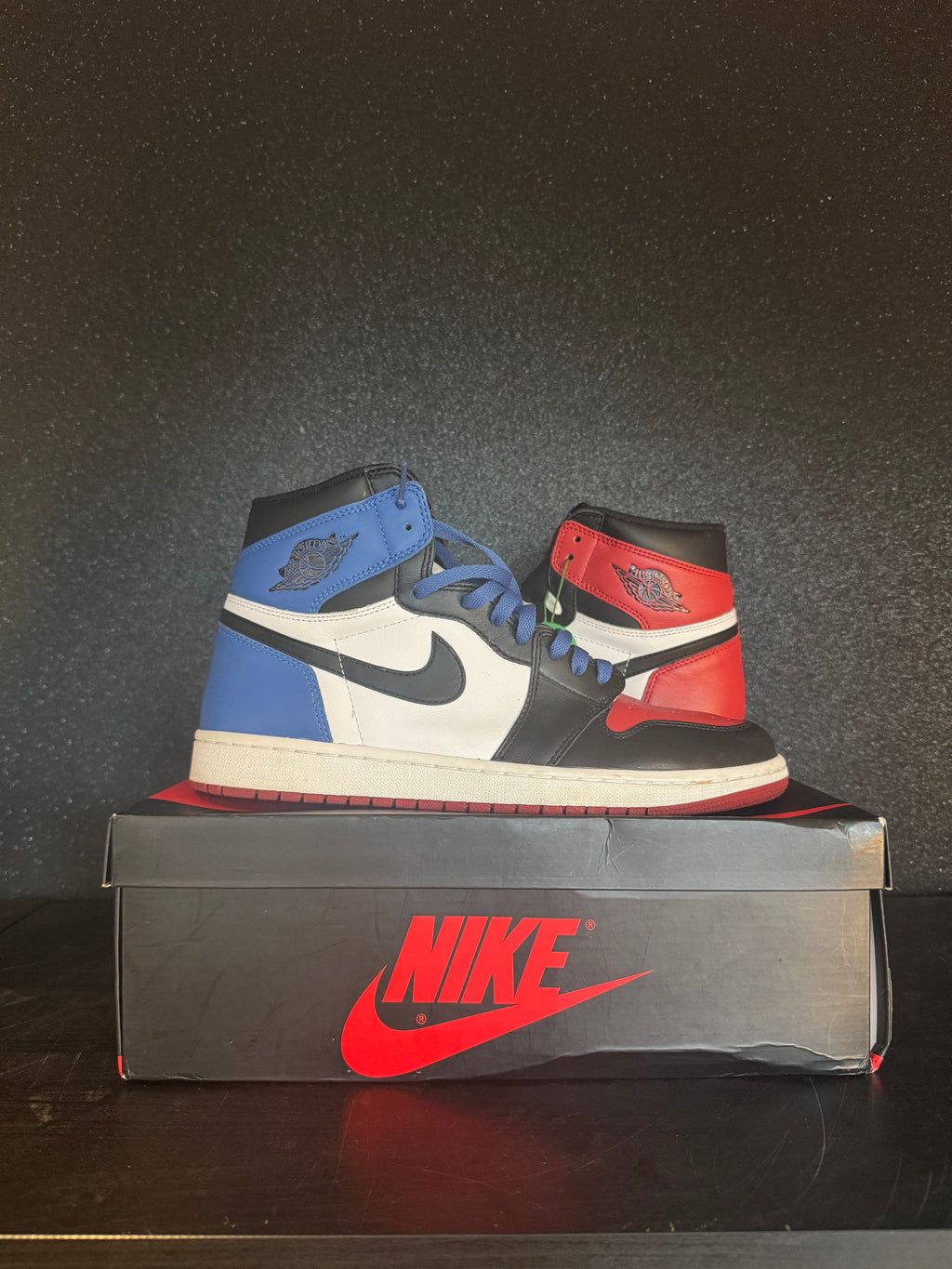 Jordan 1 'Top 3' Size 12 Preowned with box