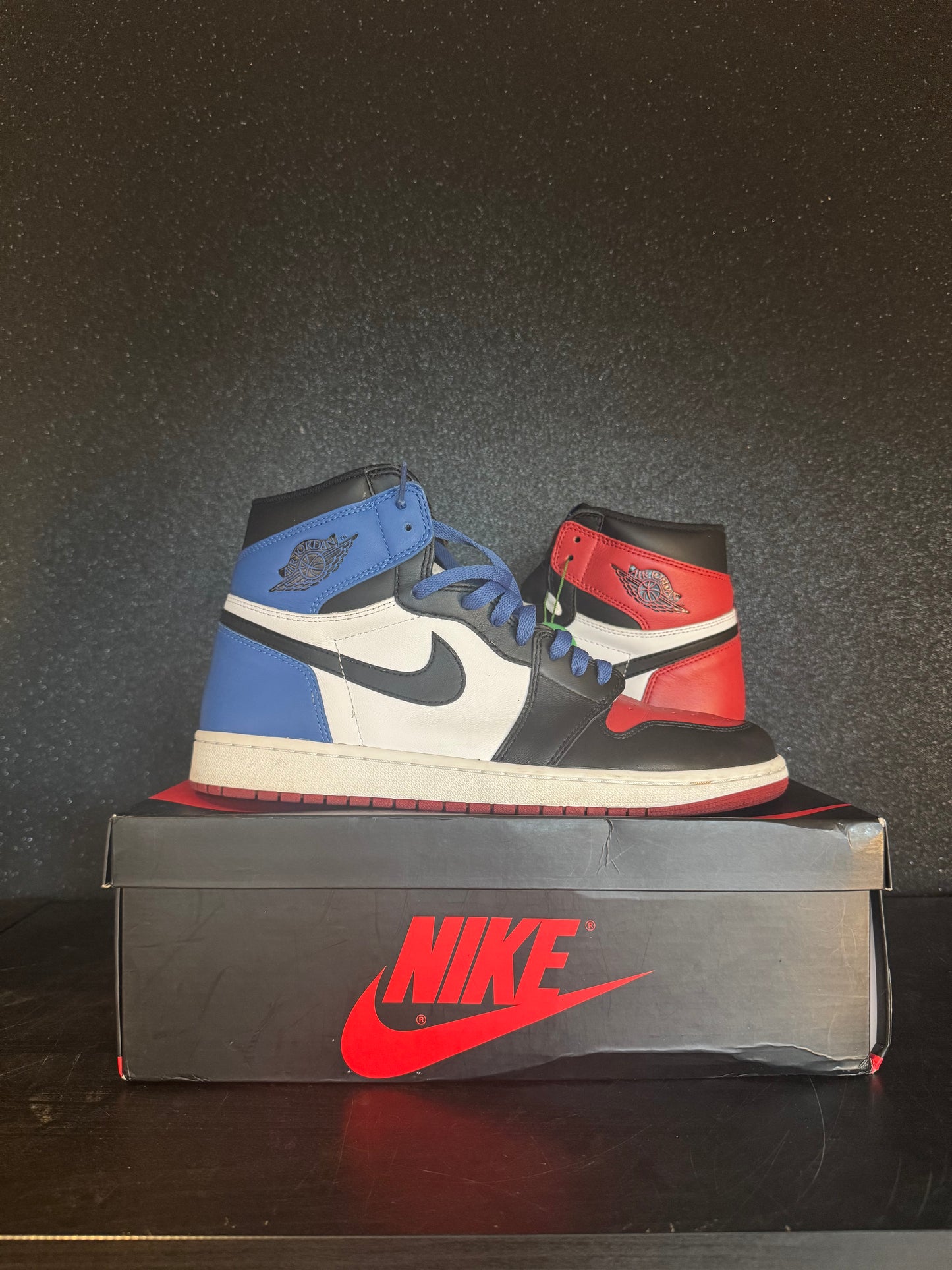 Jordan 1 'Top 3' Size 12 Preowned with box