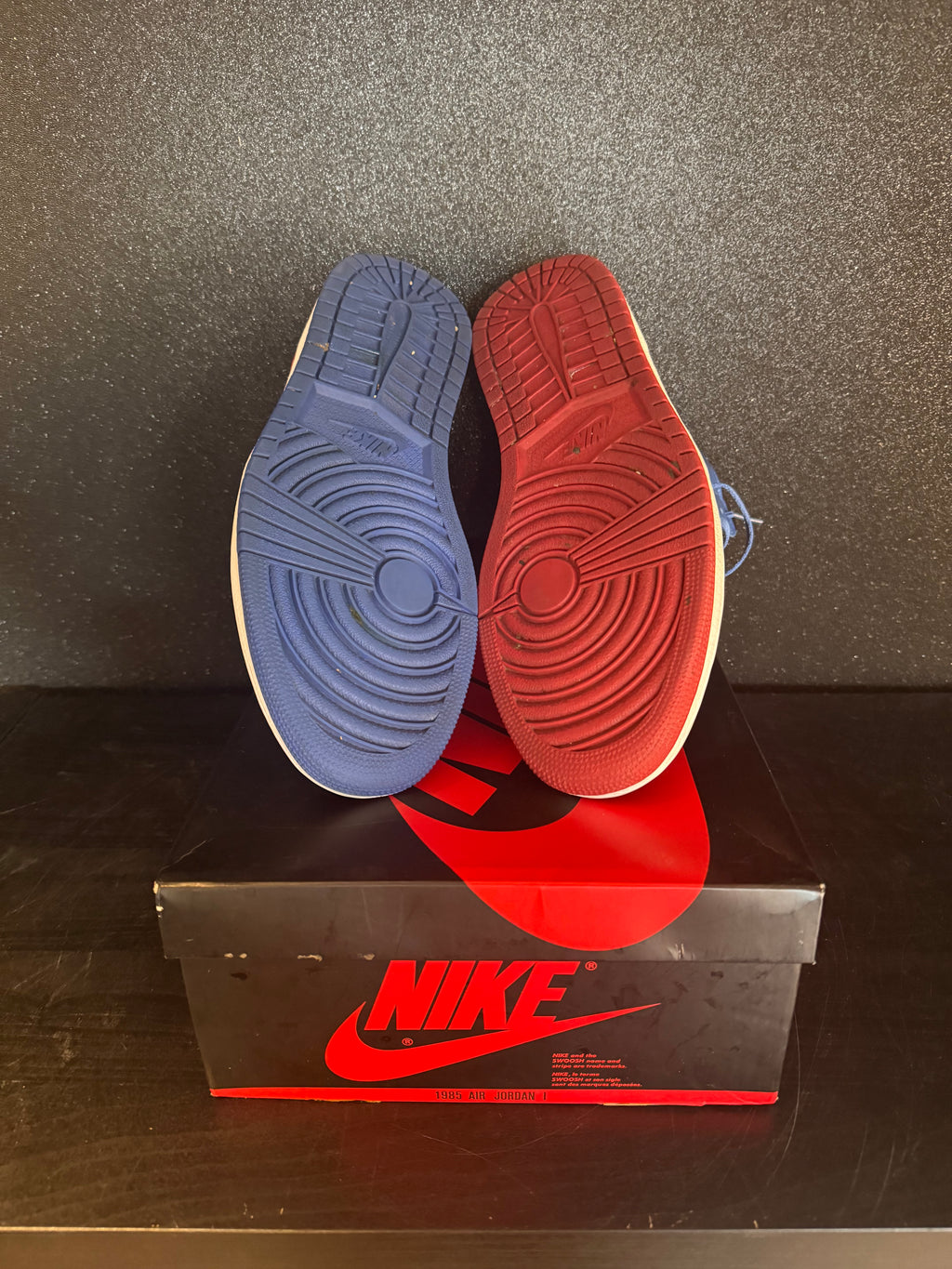Jordan 1 'Top 3' Size 12 Preowned with box