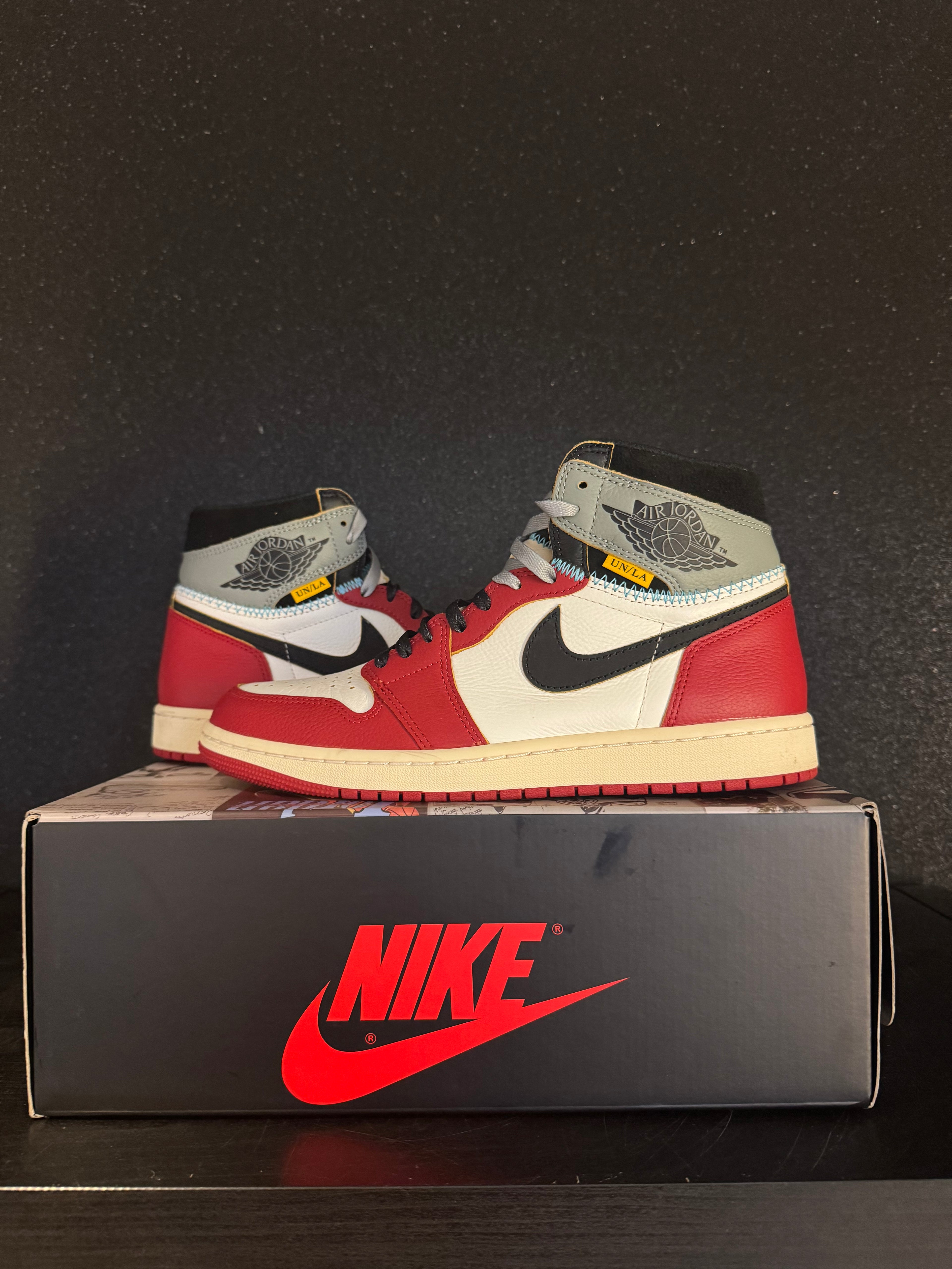 Jordan 1 x Union 'LA to Chicago' Size 9.5 Preowned with box