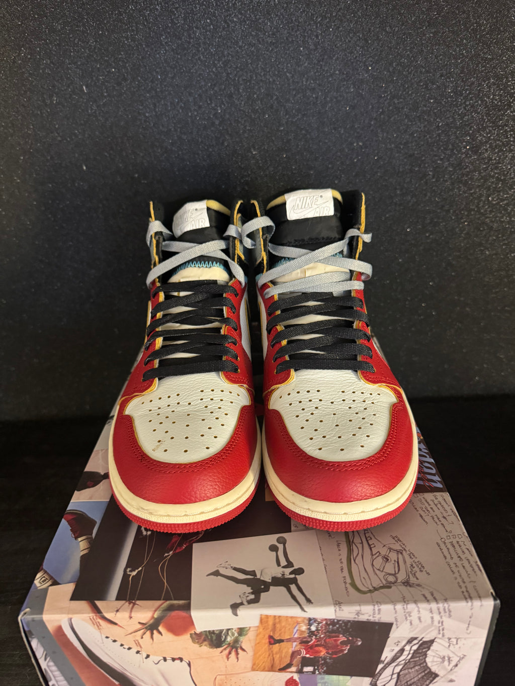 Jordan 1 x Union 'LA to Chicago' Size 9.5 Preowned with box