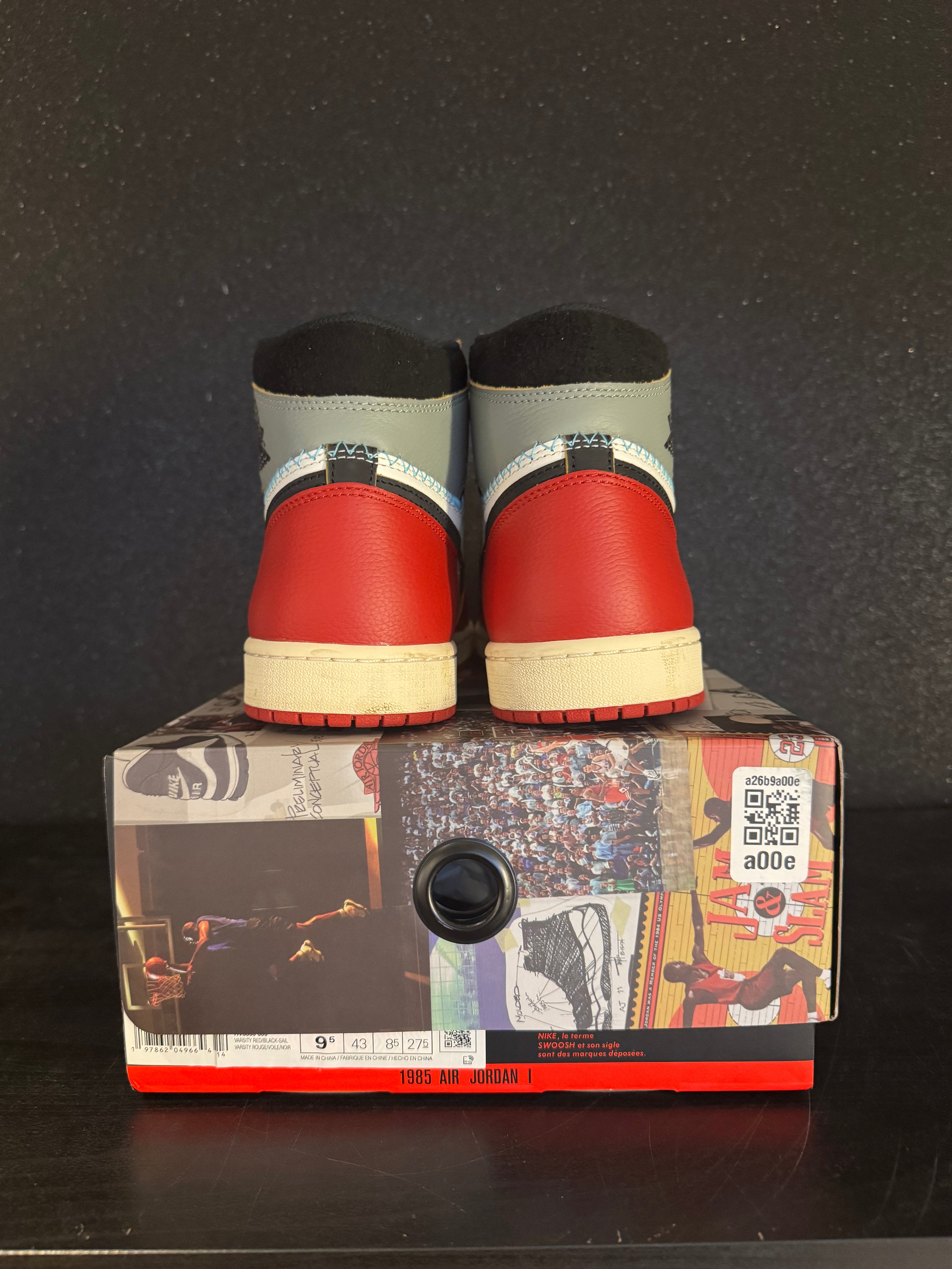 Jordan 1 x Union 'LA to Chicago' Size 9.5 Preowned with box