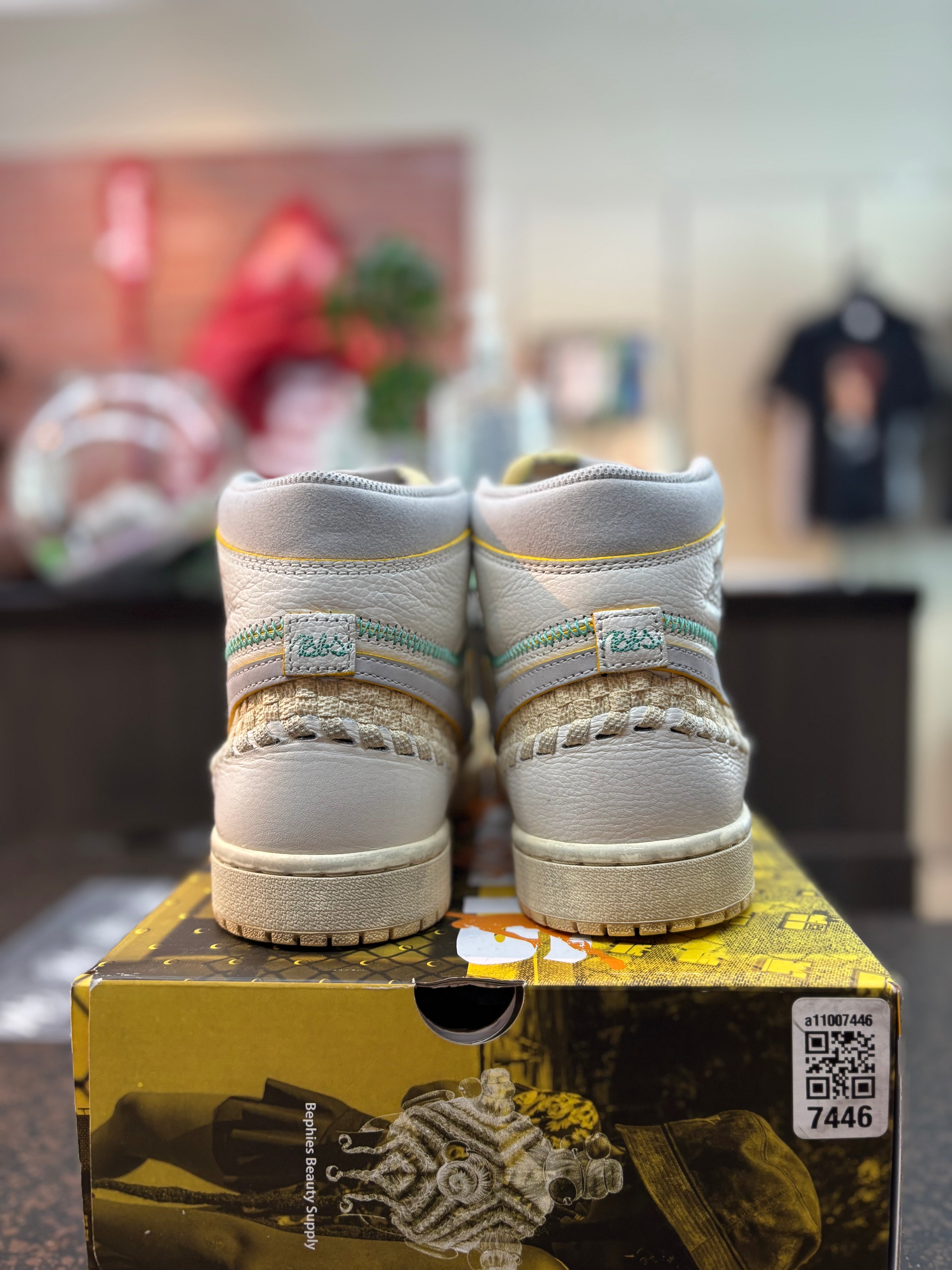 Jordan 1 High x Union LA "Summer of 96" Size 8 Pre Owned