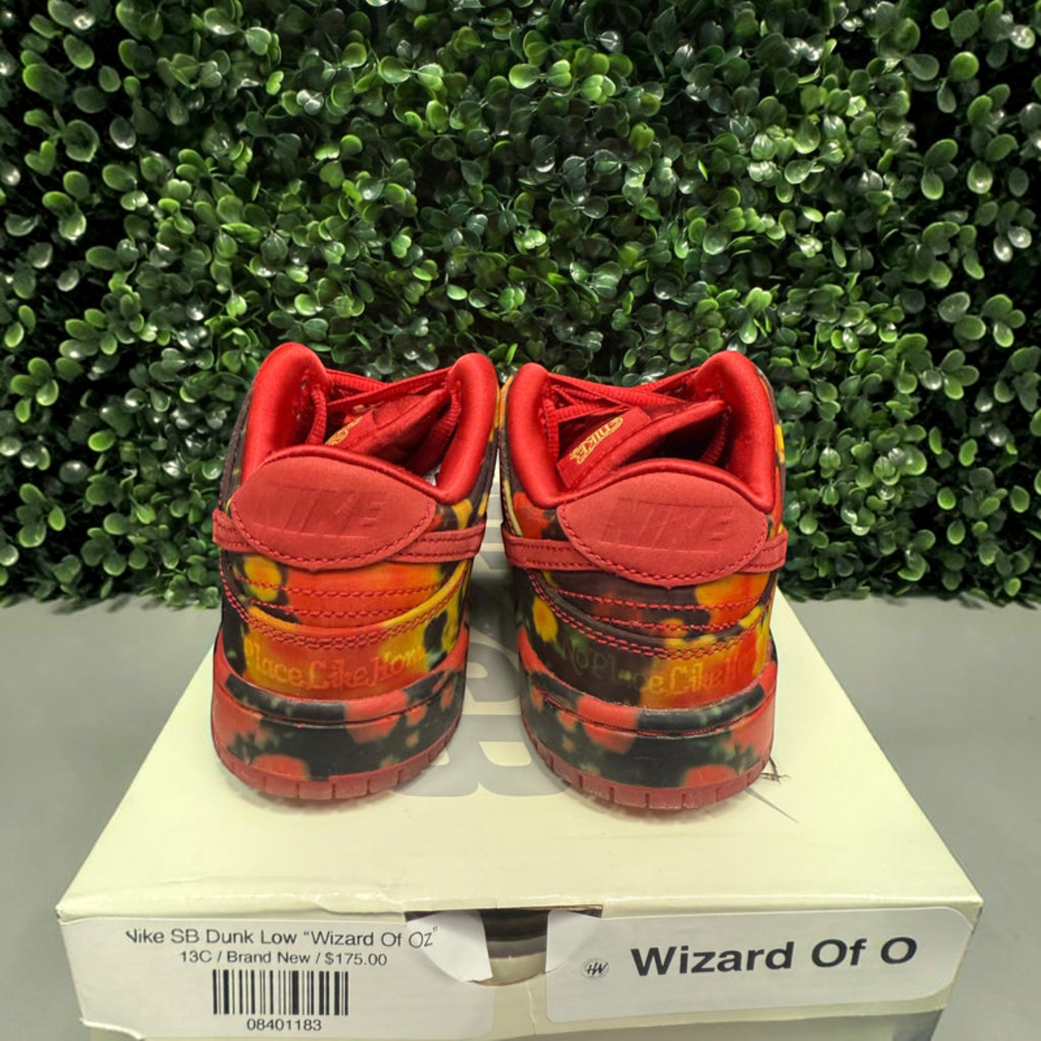 SB Dunk Low "Wizard of Oz" Size 13c Preowned