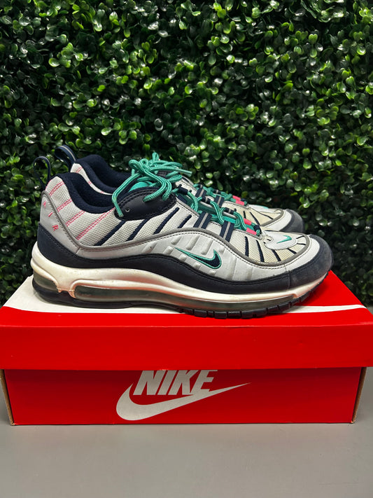 Nike Air Max 98 "South Beach" Size 10.5 Preowned