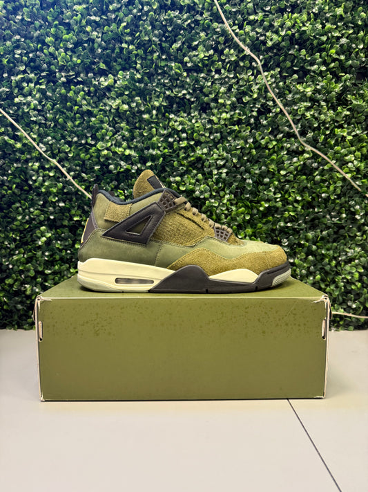 Jordan 4 "Craft Olive" Size 12 Preowned