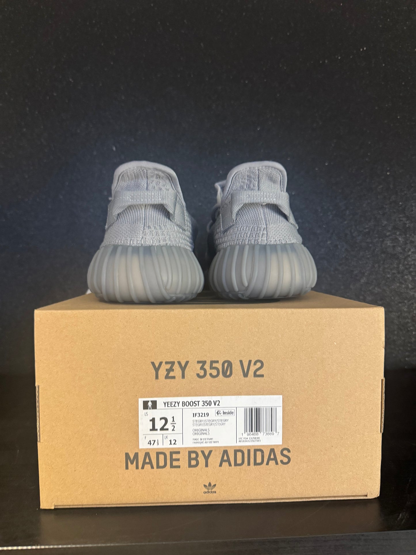 Yeezy 350 Steel Grey Size 12.5 New with Box