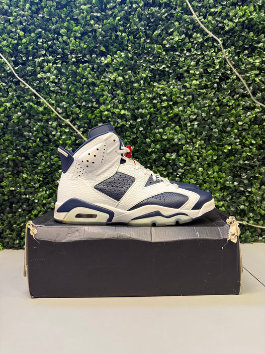 Jordan 6 "Olympic" Size 10 Preowned