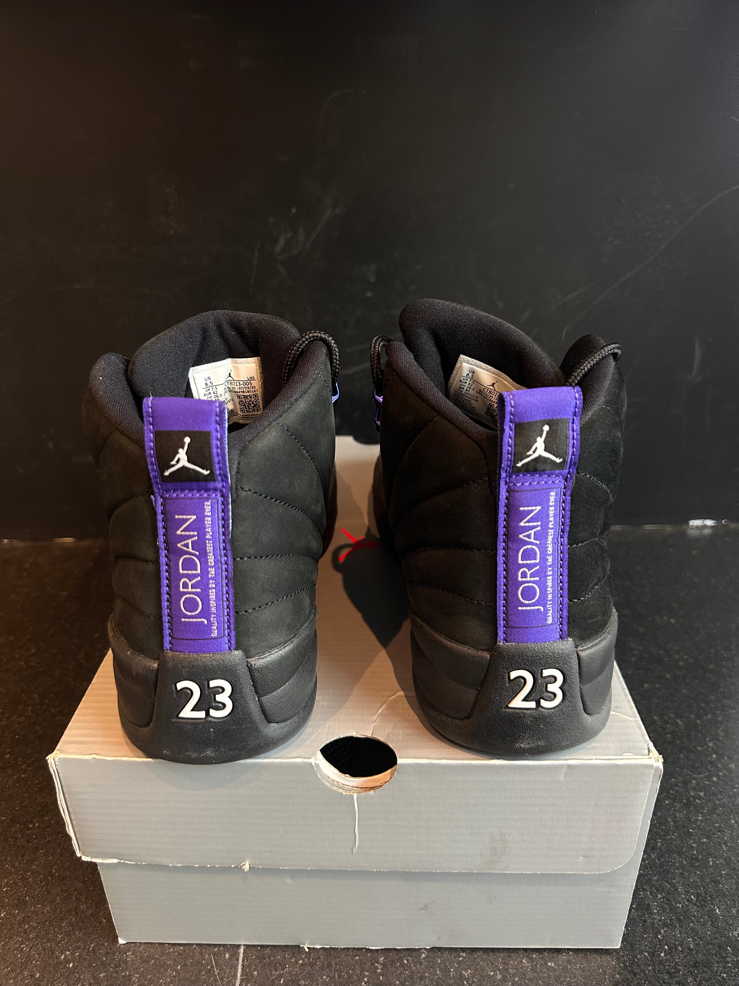 Air Jordan 12 "Dark Concord" Preowned No Box