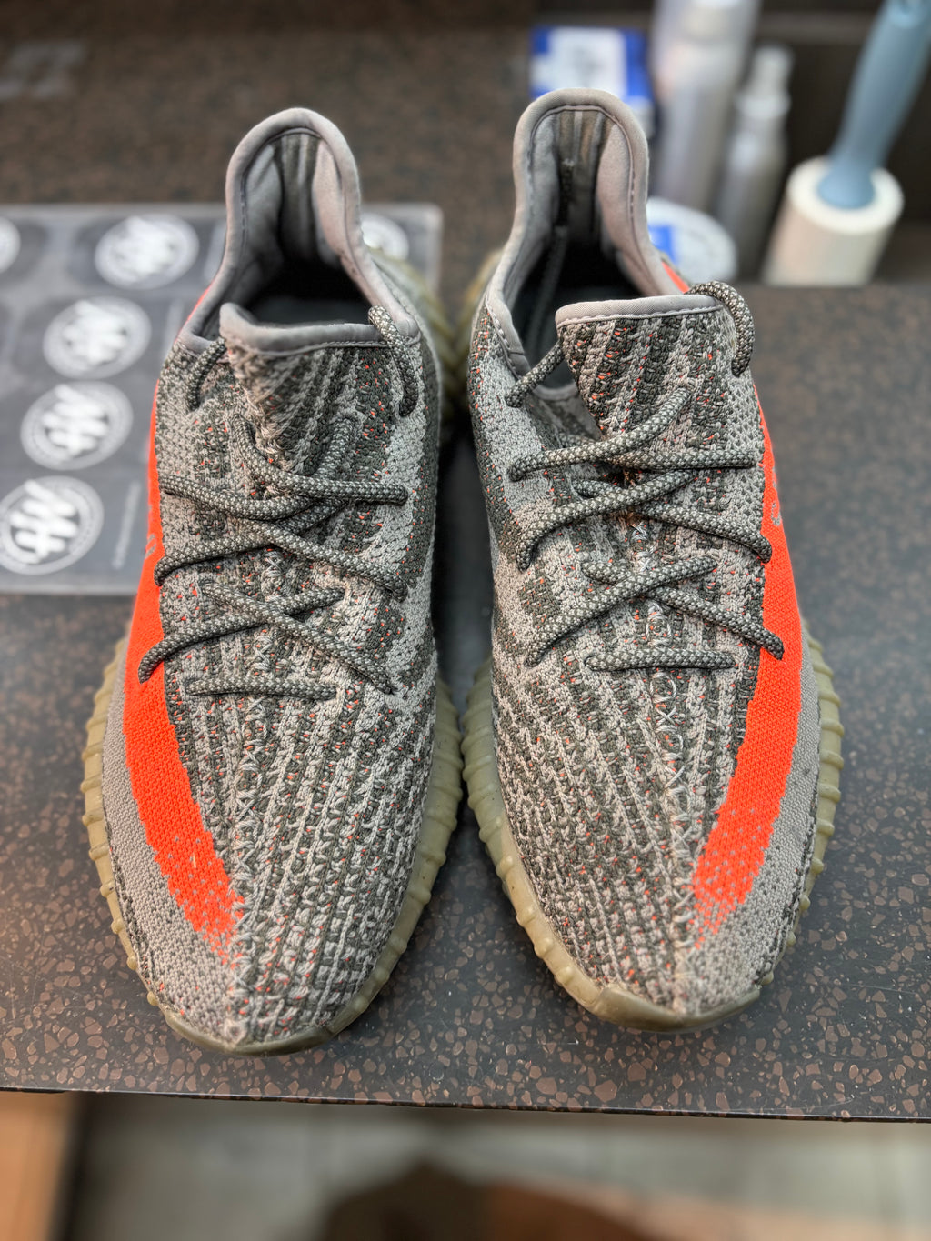 Yeezy 350 v2 "Beluga Reflective" Size 10.5 Pre Owned