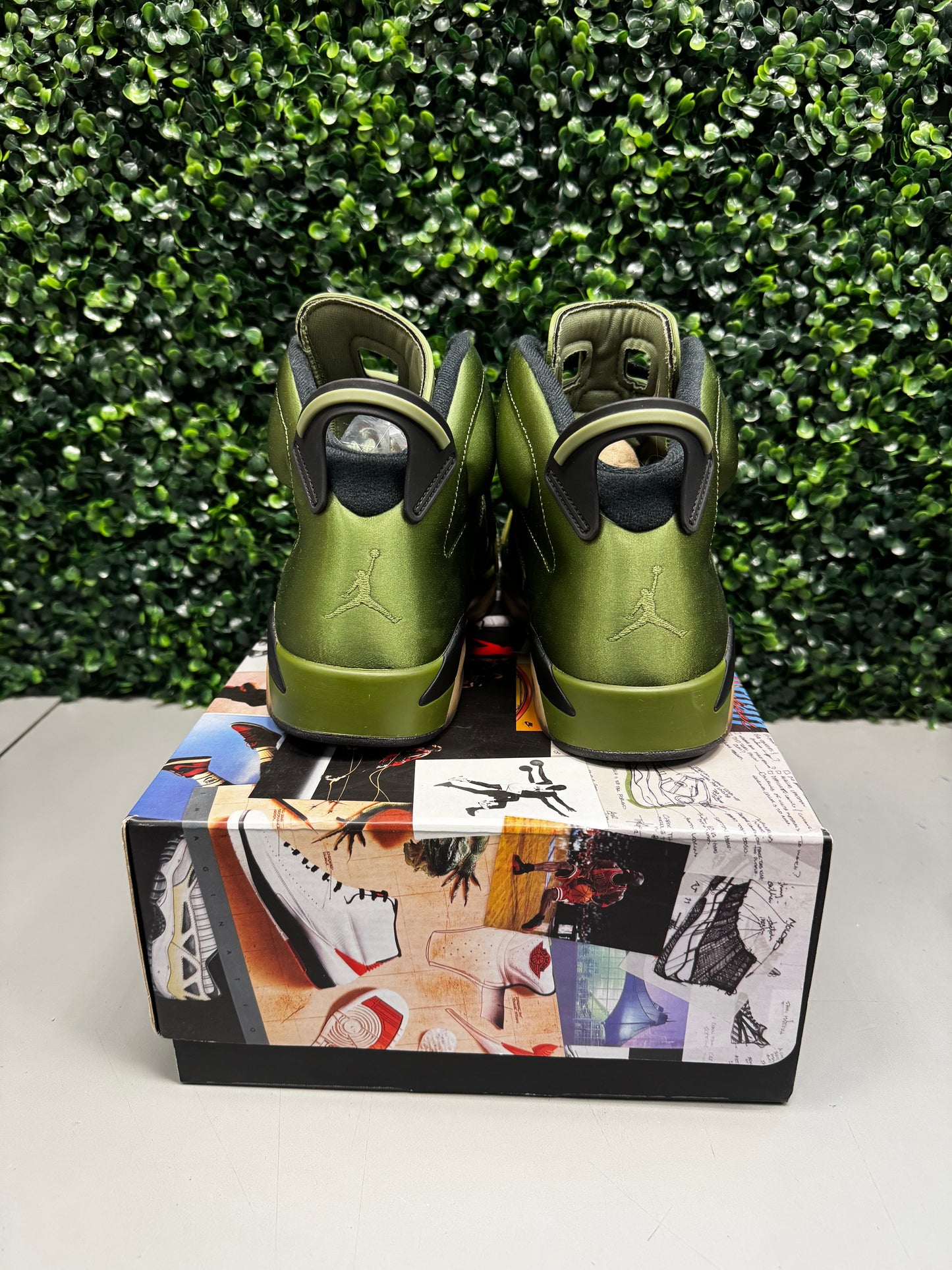 Jordan 6 Pinnacle Promo "Flight Jacket" Size 10.5 Preowned