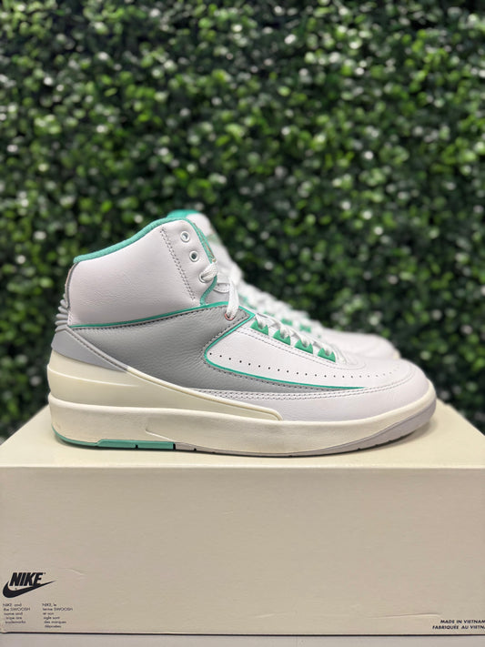 Jordan 2 Crystal Mint Size 10M Preowned