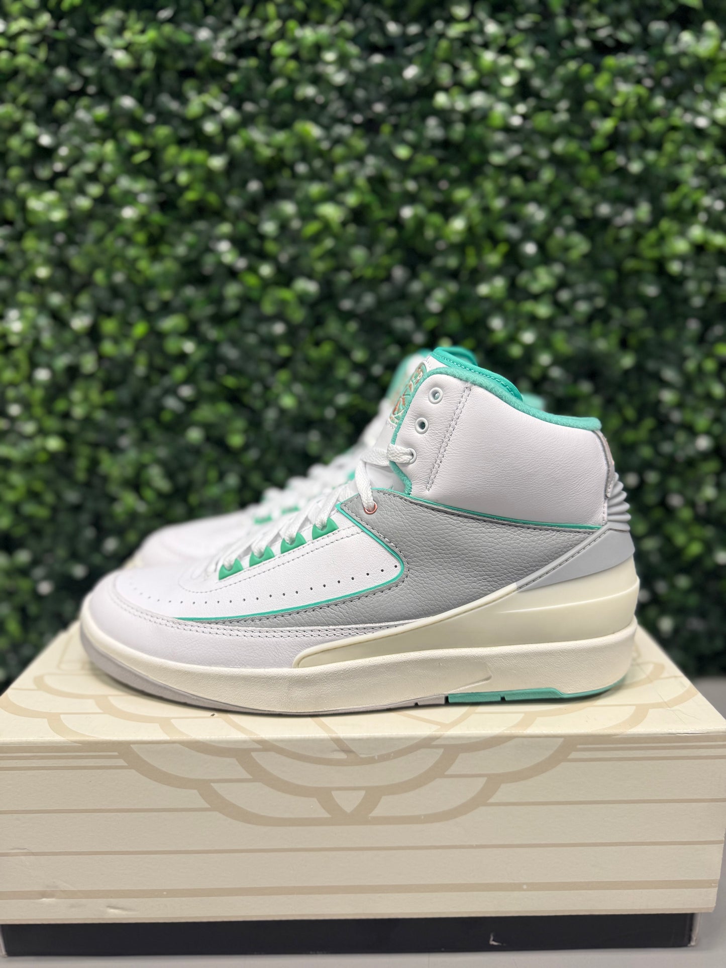 Jordan 2 Crystal Mint Size 10M Preowned