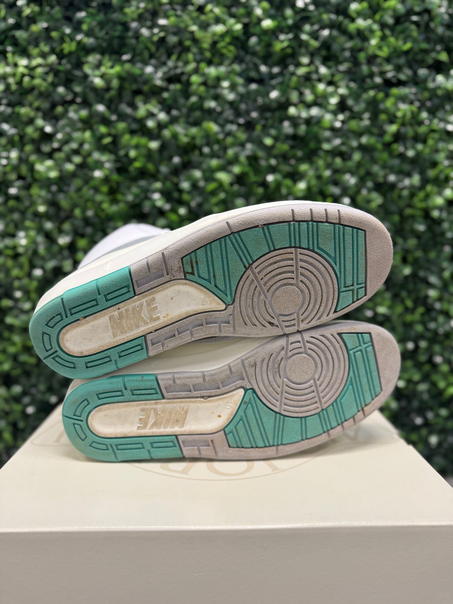 Jordan 2 Crystal Mint Size 10M Preowned