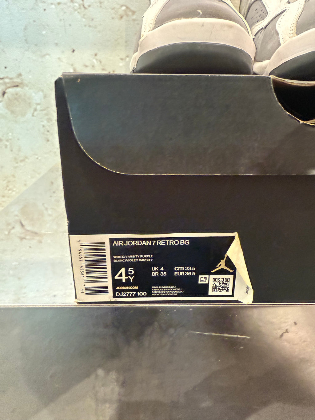 Jordan 7 "Flint" Size 4.5Y Preowned