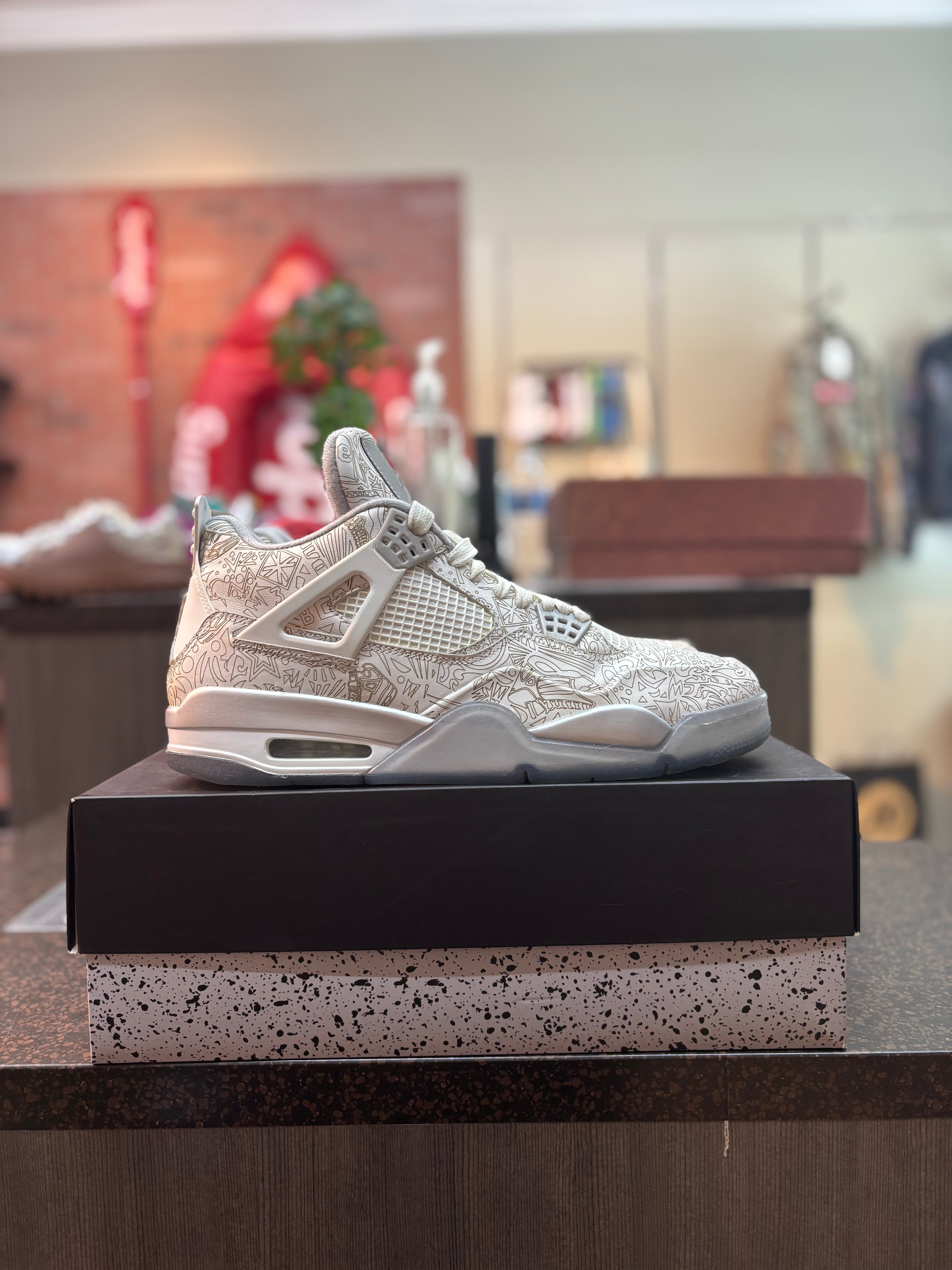 Jordan 4 "30th Anniversary Laser" Size 11 Pre Owned